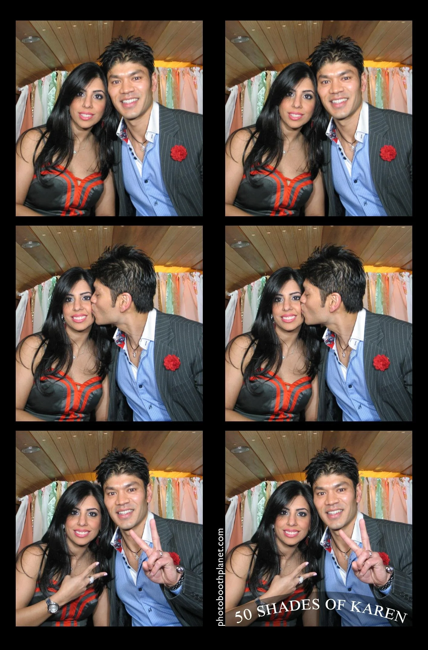 connecticut photo strip hall of fame 2013 #6 couple photo strips striped background