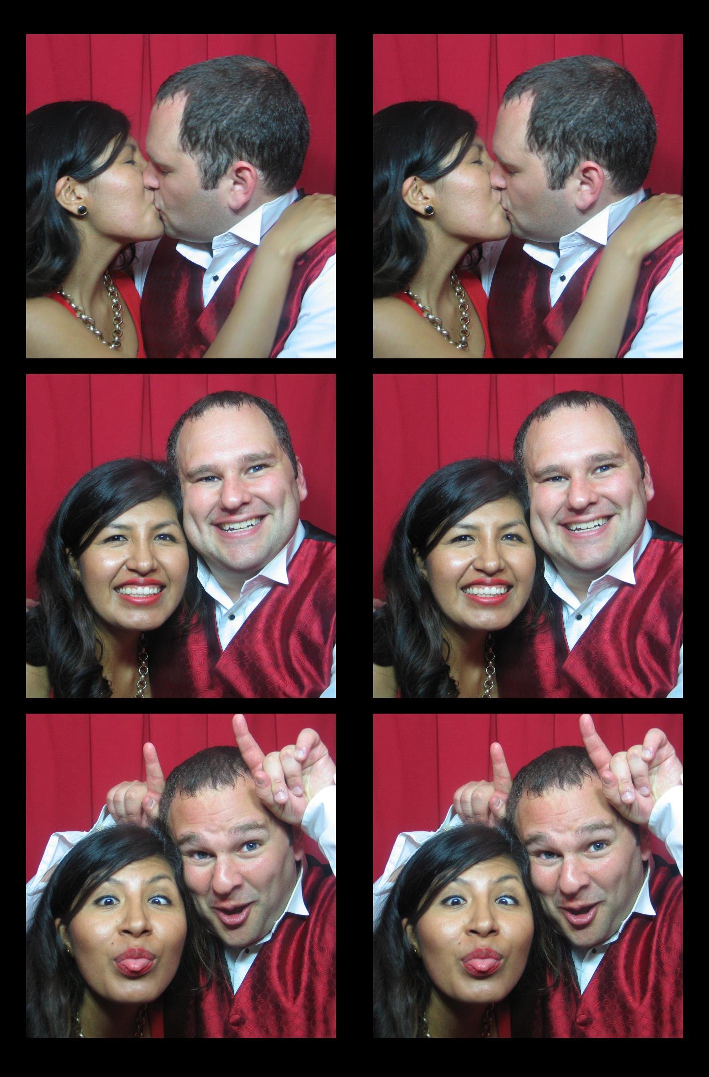 new jersey photo strip hall of fame 2013 #6 kissing couple photo strips