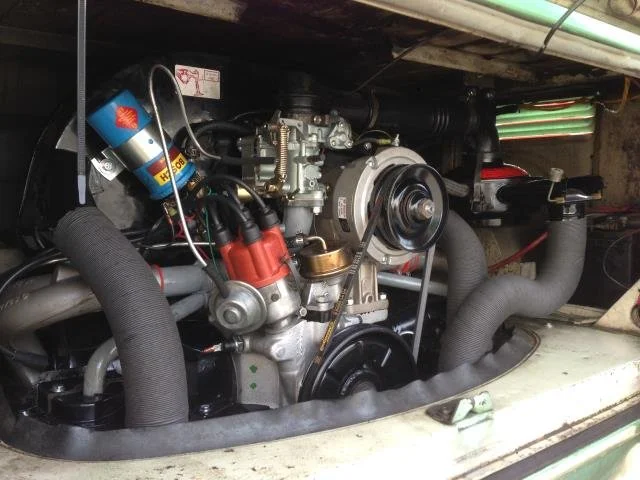 connecticut chloe has a strong, new engine! vintage volkswagen engine