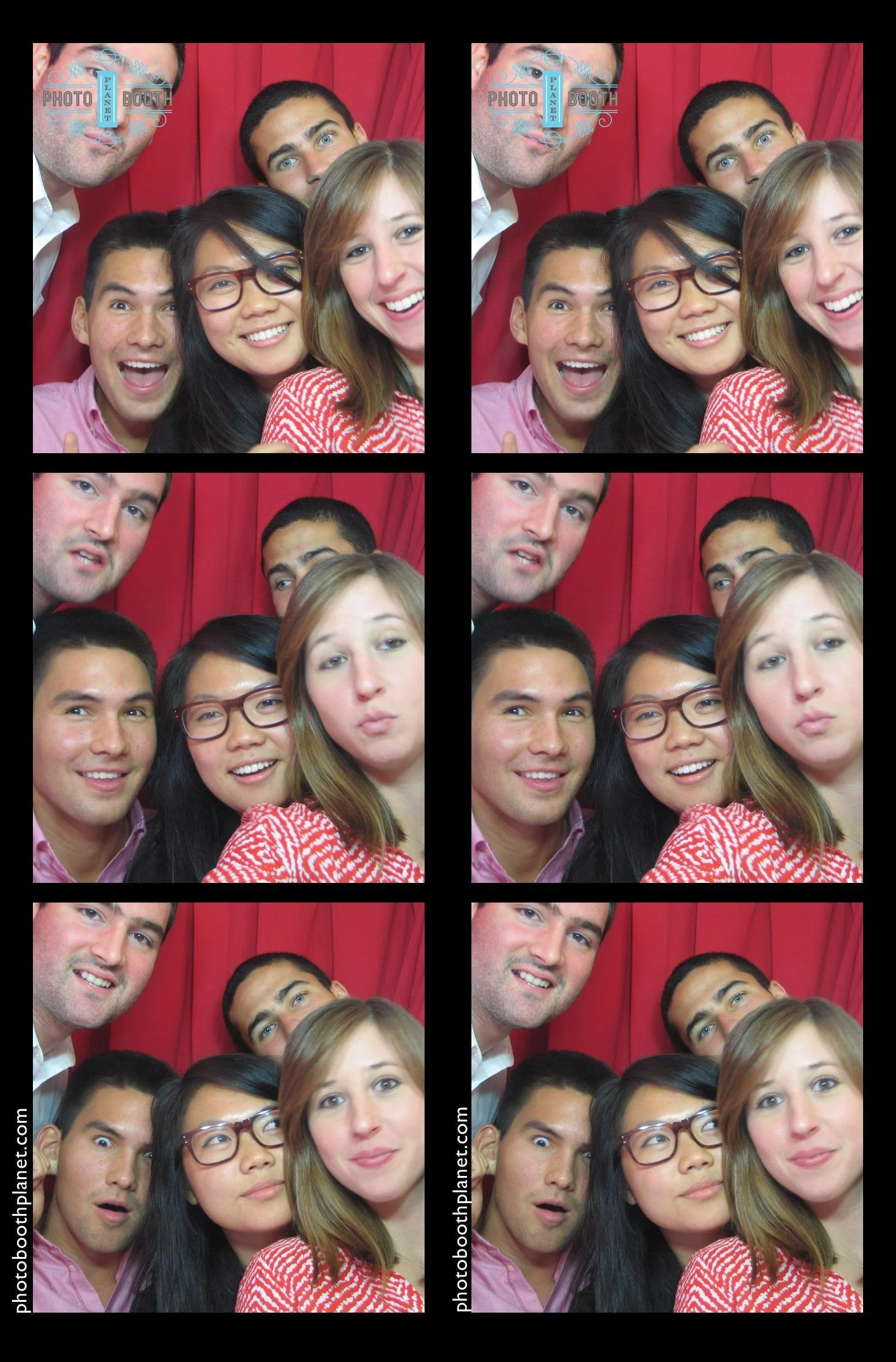 new jersey holiday party? perfect place for a photo booth coworker pictures