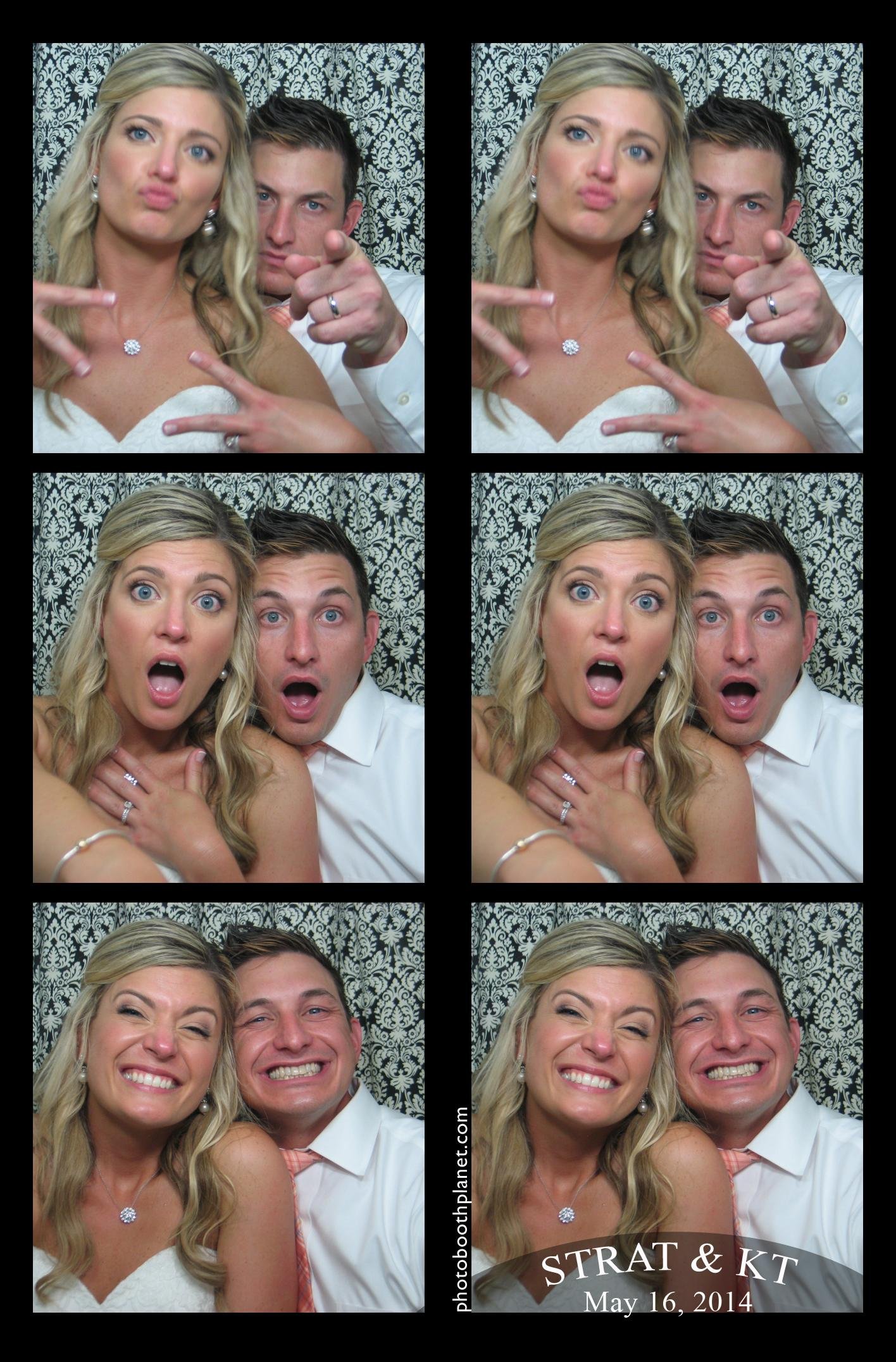 connecticut photo strip hall of fame 2014 #10 bride and groom