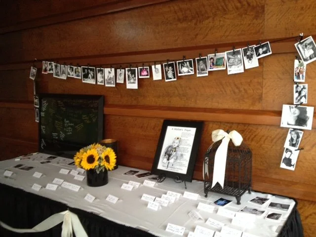 new jersey vintage wedding with our classic photo booth vintage guest table