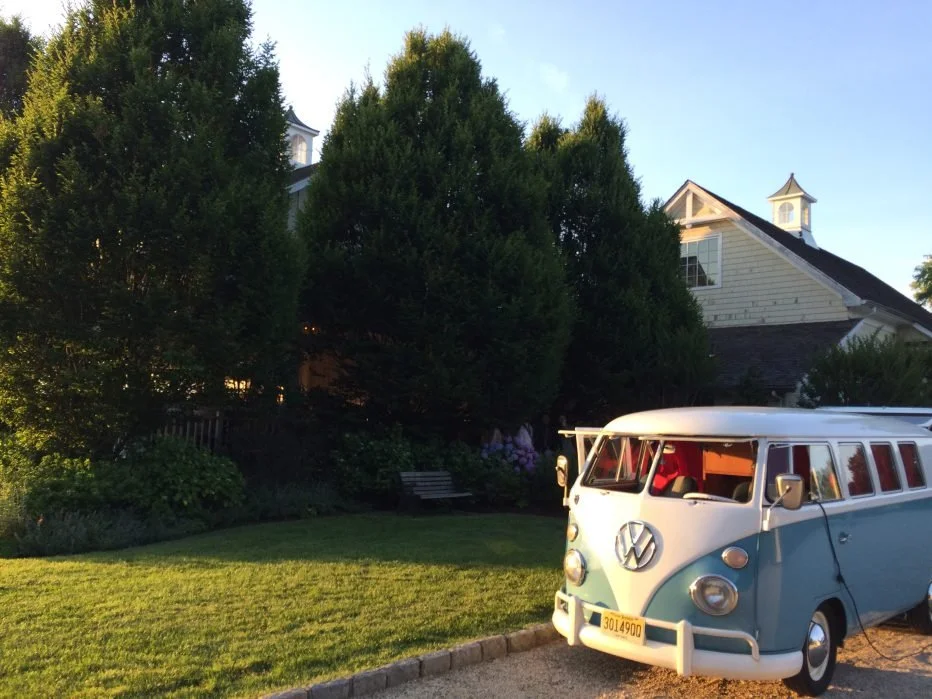 Long Island VW Bus - Bedell Cellars Wedding
