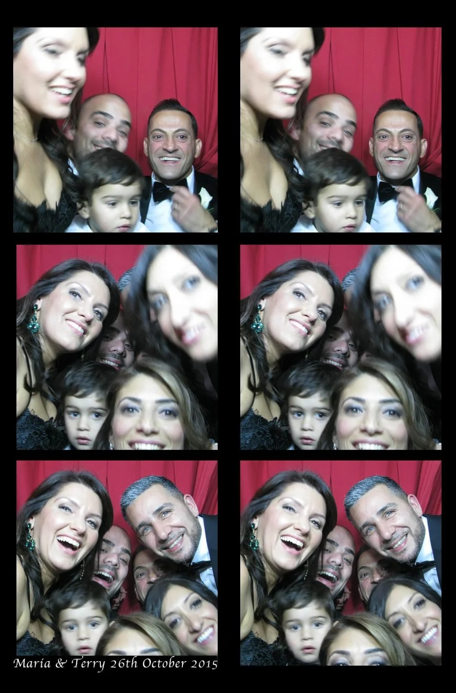 Photo Booth Pic at the Central Park Boathouse