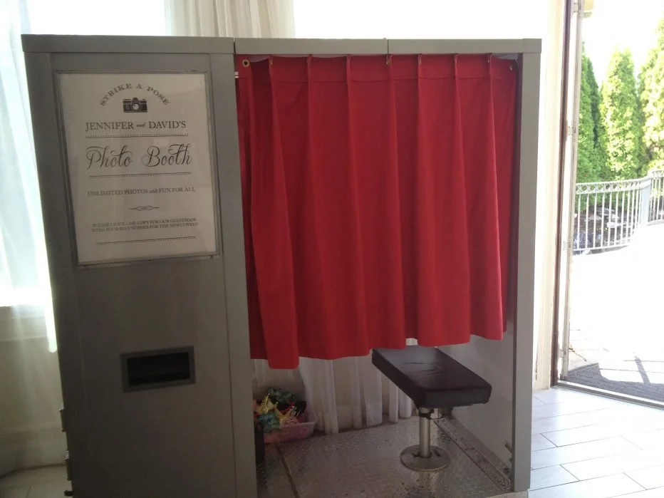Our Vintage Photo Booth at Fox Hollow in Long Island, NY