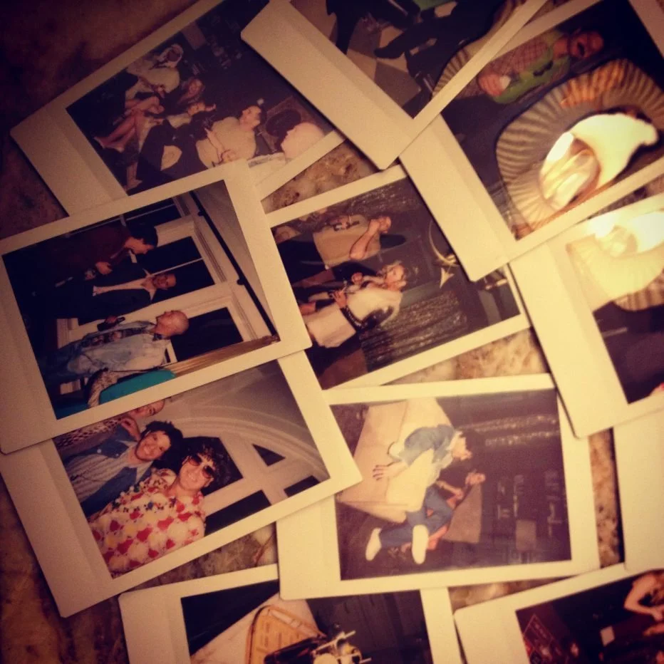 Our Vintage Photo Booth with the Iconic Polaroid