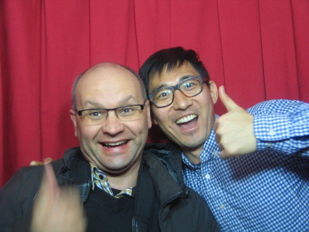 Photobooth buddy from Belgium!   