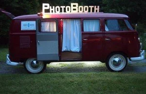 "Ruby" the VW Photobooth Loved by Brides!