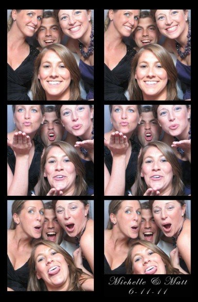 Blowing Kisses in our Photo Booth!  