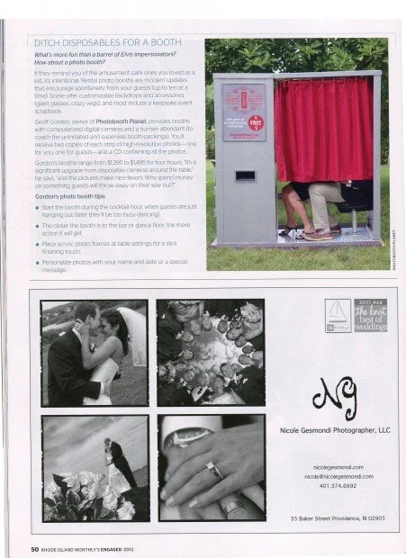 A nice little write up in Rhode Island Monthly - Engaged