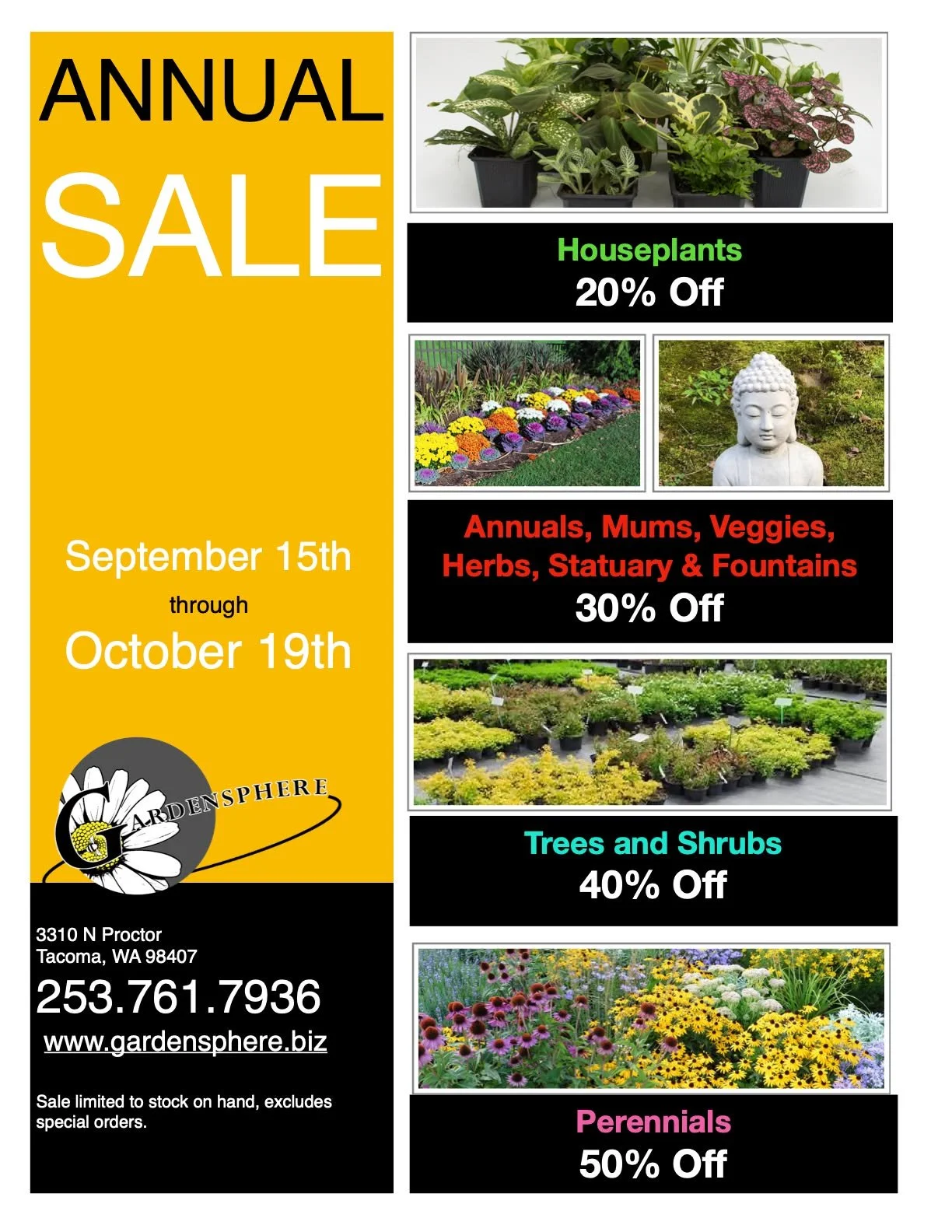 New Product rolling in every week.  Store is looking great.  Come get some deals! #deals #sale #fallseason #Tacoma