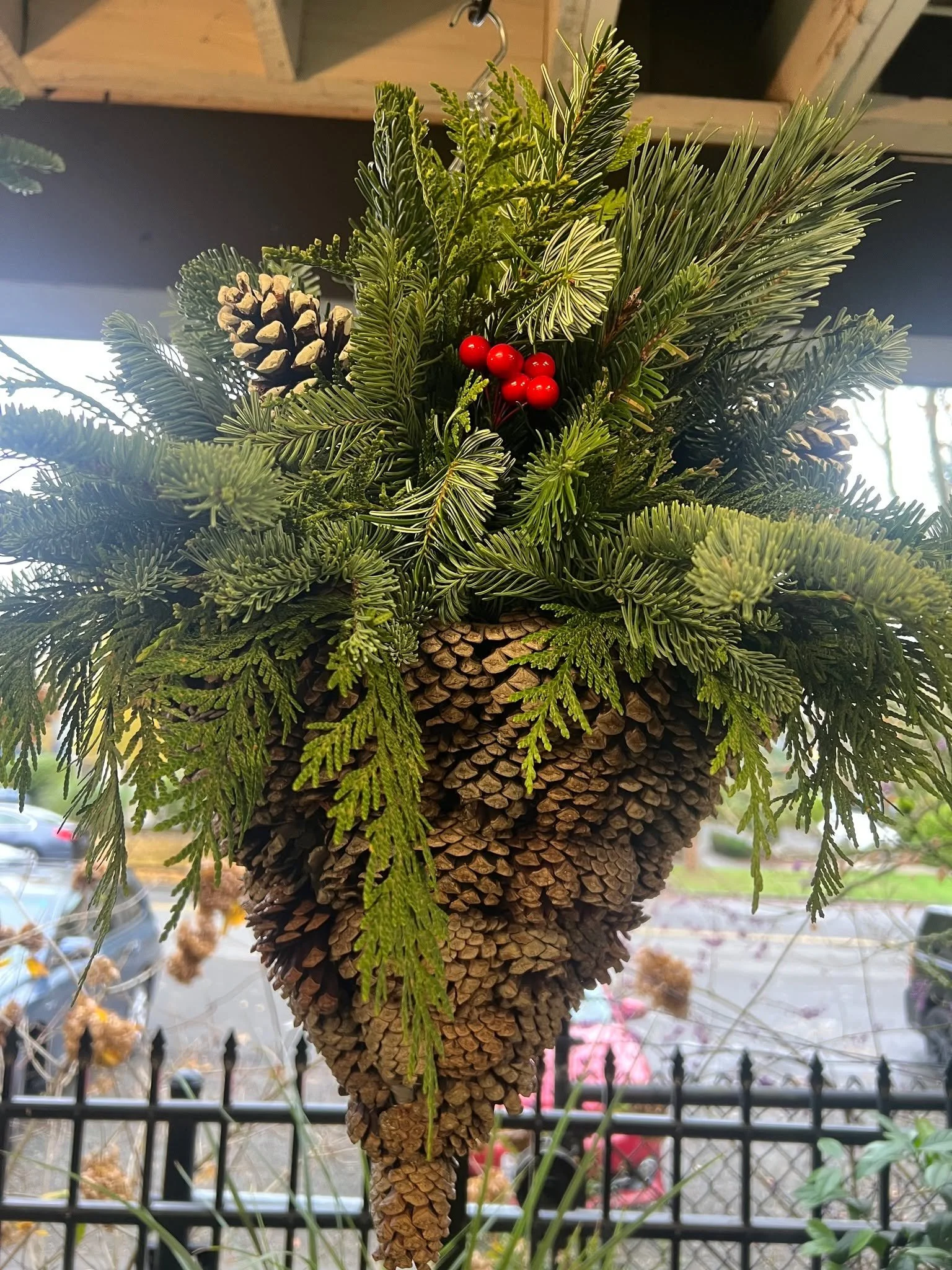 Looking for an alternative to the traditional wreath?