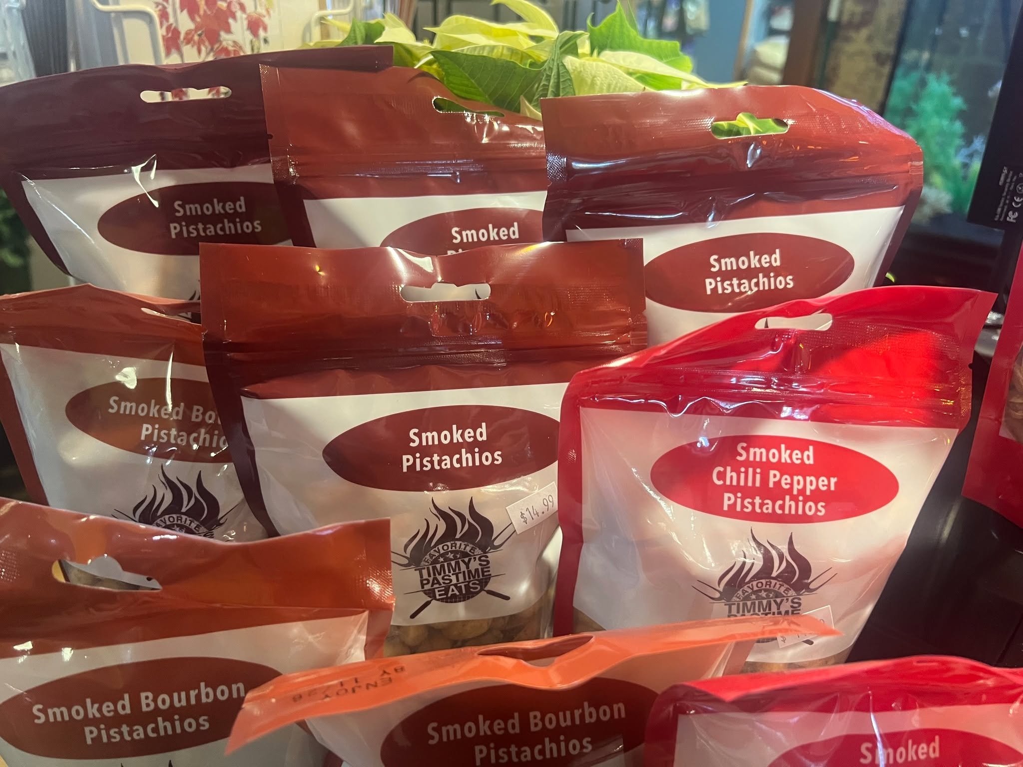 Pistachio fanatic in your life driving you nuts? 🤪 Let me crack the code: these small batch smoked Pistachios are the answer! 🌰