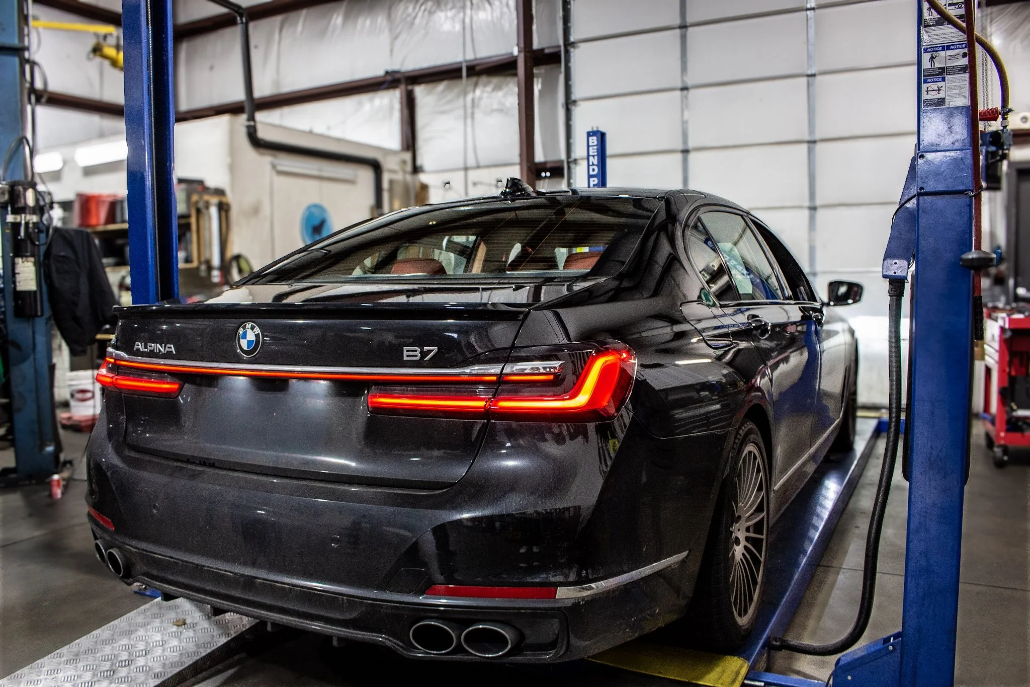 Rare Alpina BMW fixed in our auto shop