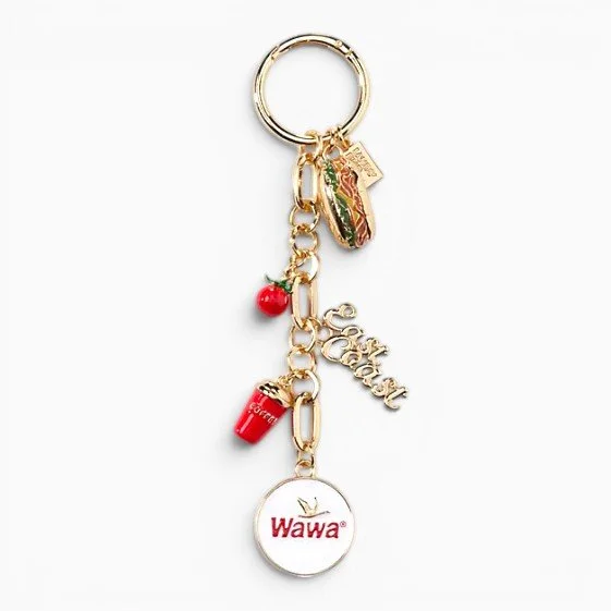 Lands' End x Wawa bag charm designed and produced by Beth Ward Studios