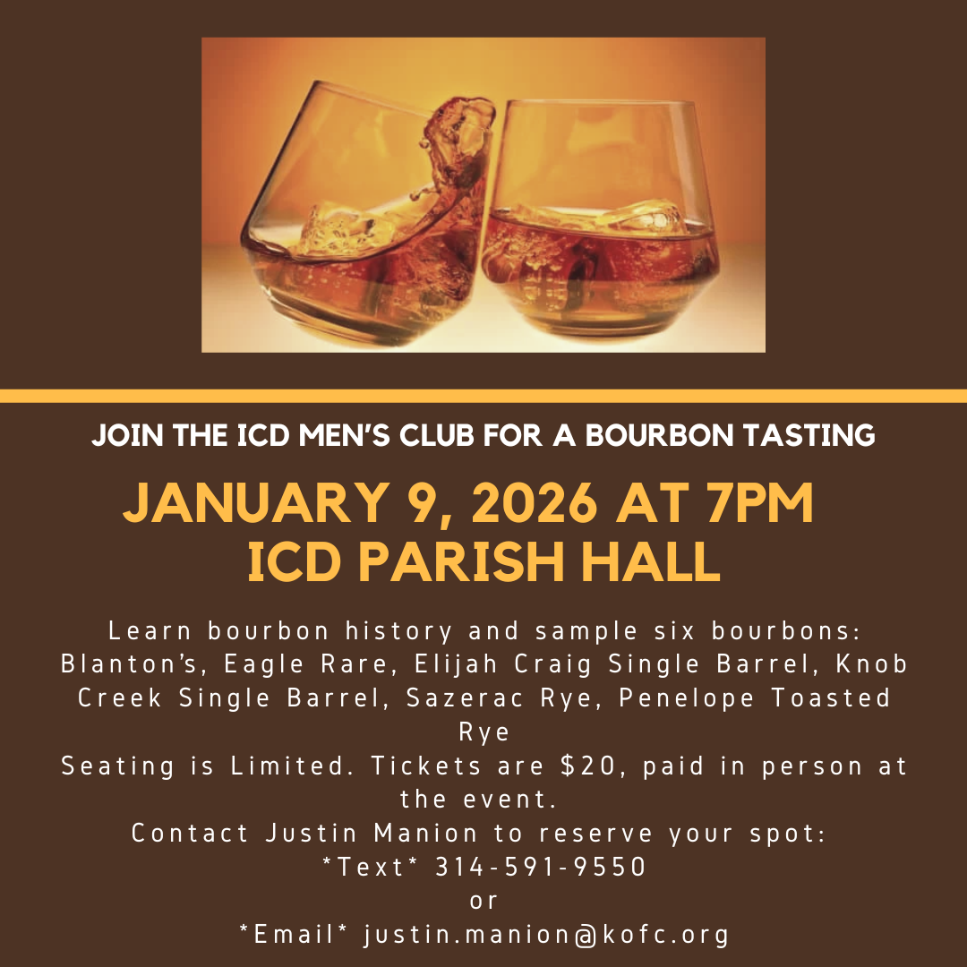 Men’s Club Bourbon Tasting
