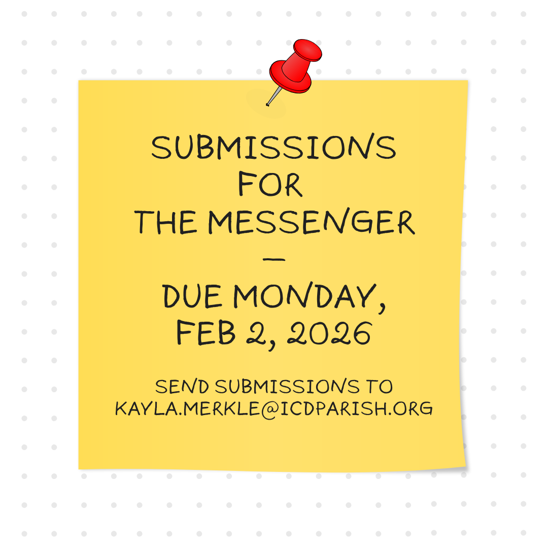 The Messenger: Lenten Submissions