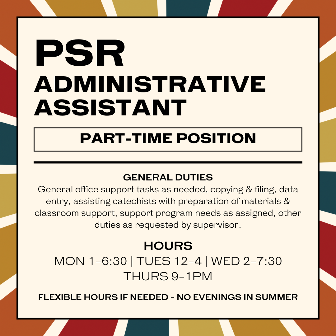 PSR Admin Assistant
