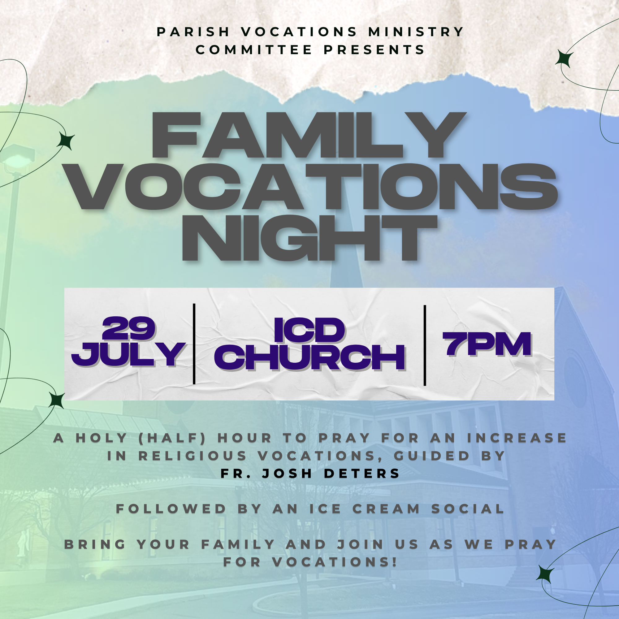 Family Vocation Night | July 29