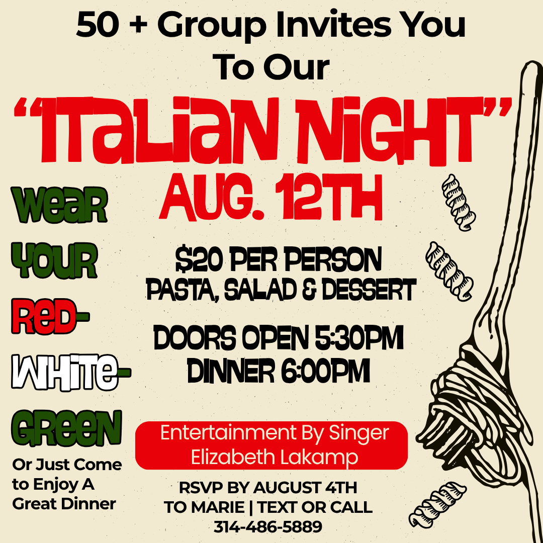 50 Plus Group | Italian Night