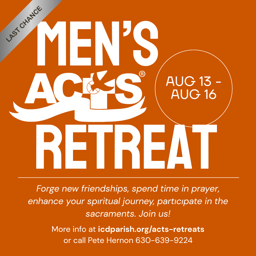 Men’s ACTS Retreat | August 13-16, 2026 