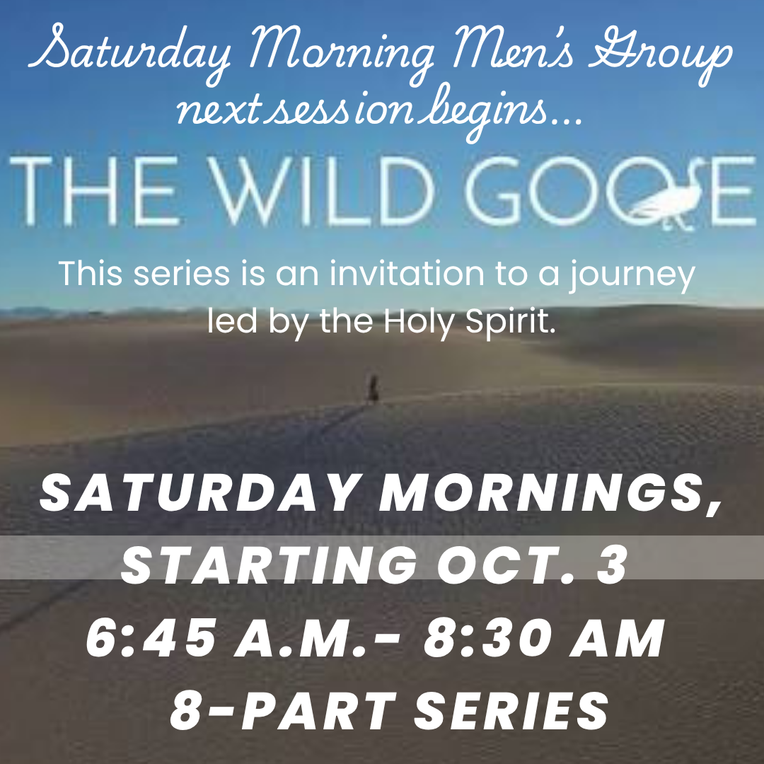 Saturday Morning Mens’ Spirituality Sessions
