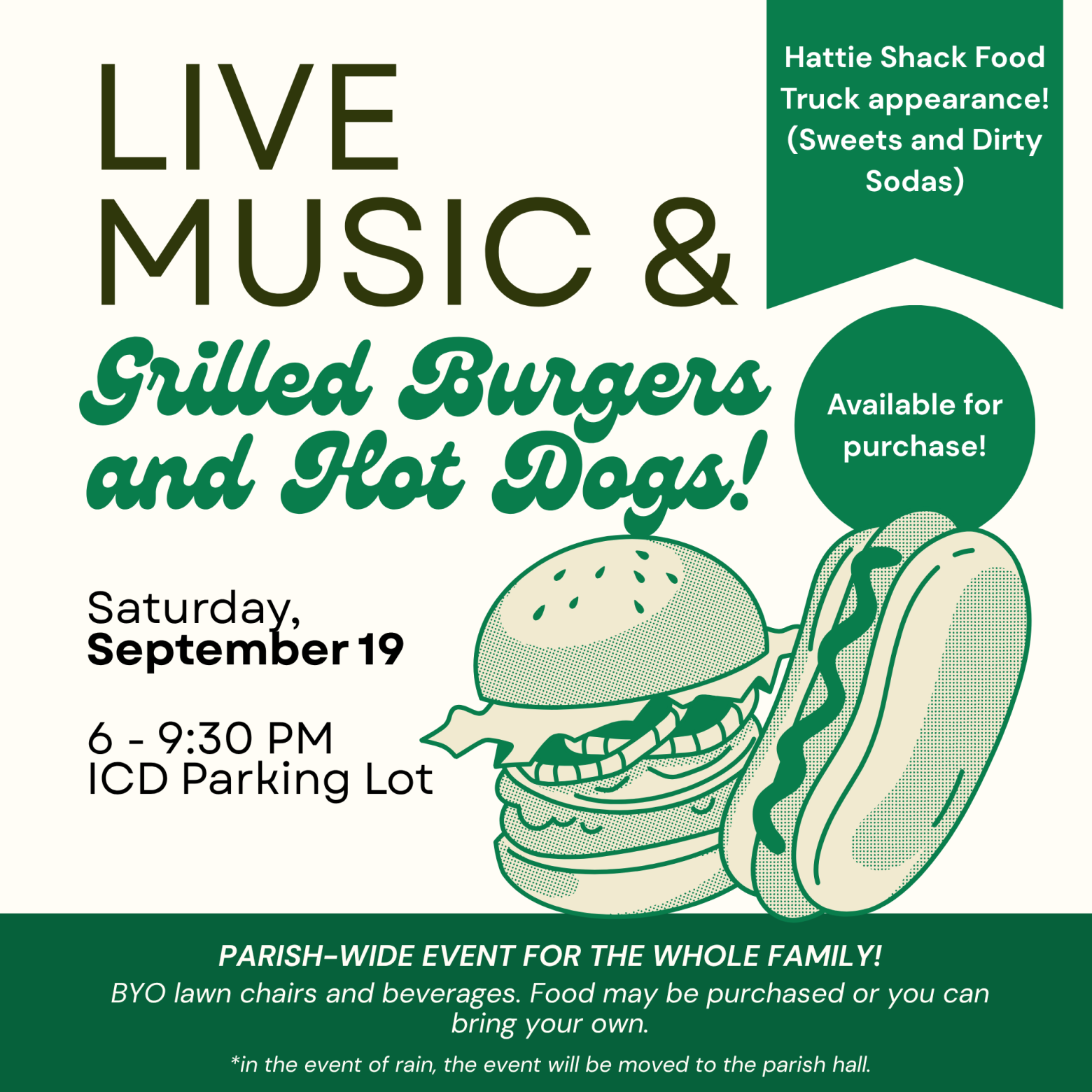 Music &amp; Fellowship Event | Sept 19th