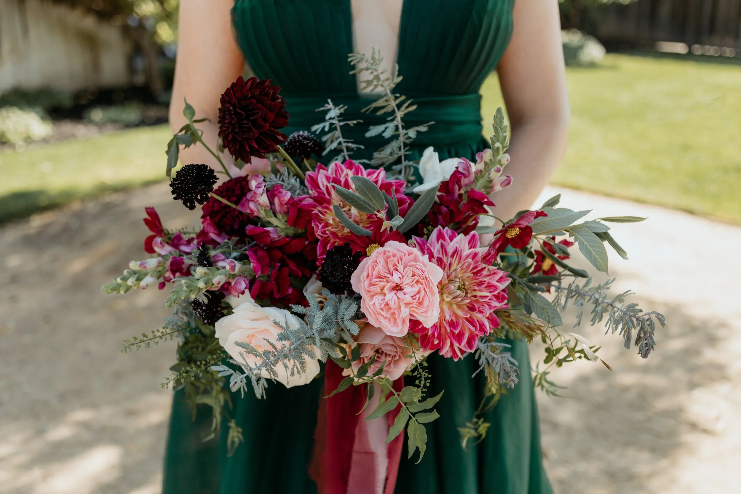 Wine Country floral color palette