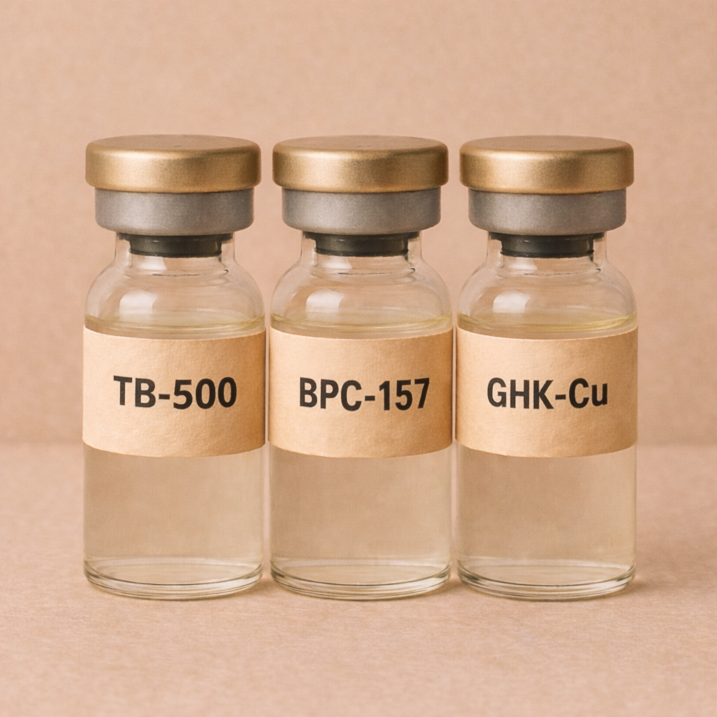 Glow Blend: GHK-Cu/BPC-157/TB-500