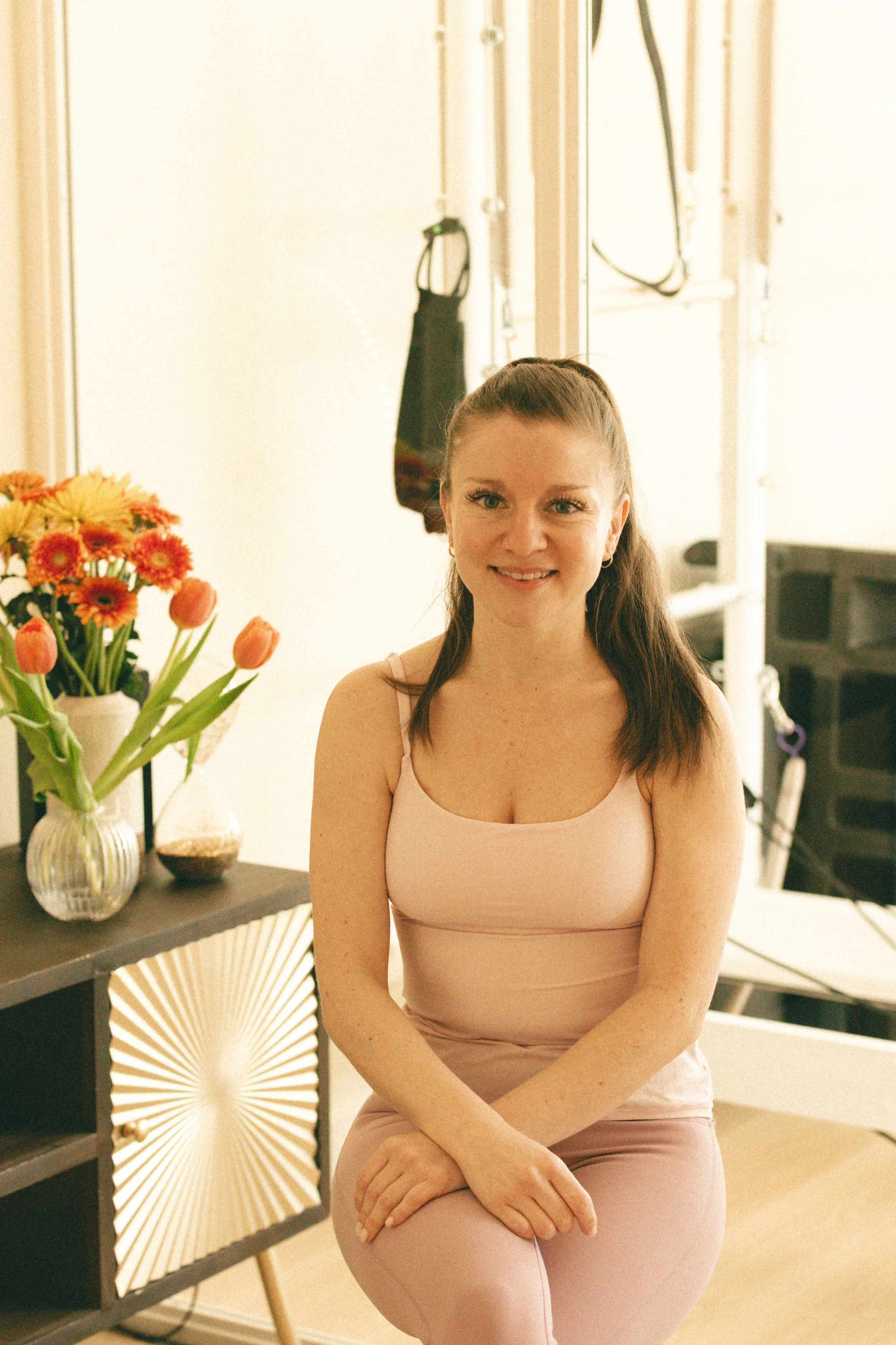 Portrait Bérangère Iaquinta dans son studio de Pilates chez 6ème sens