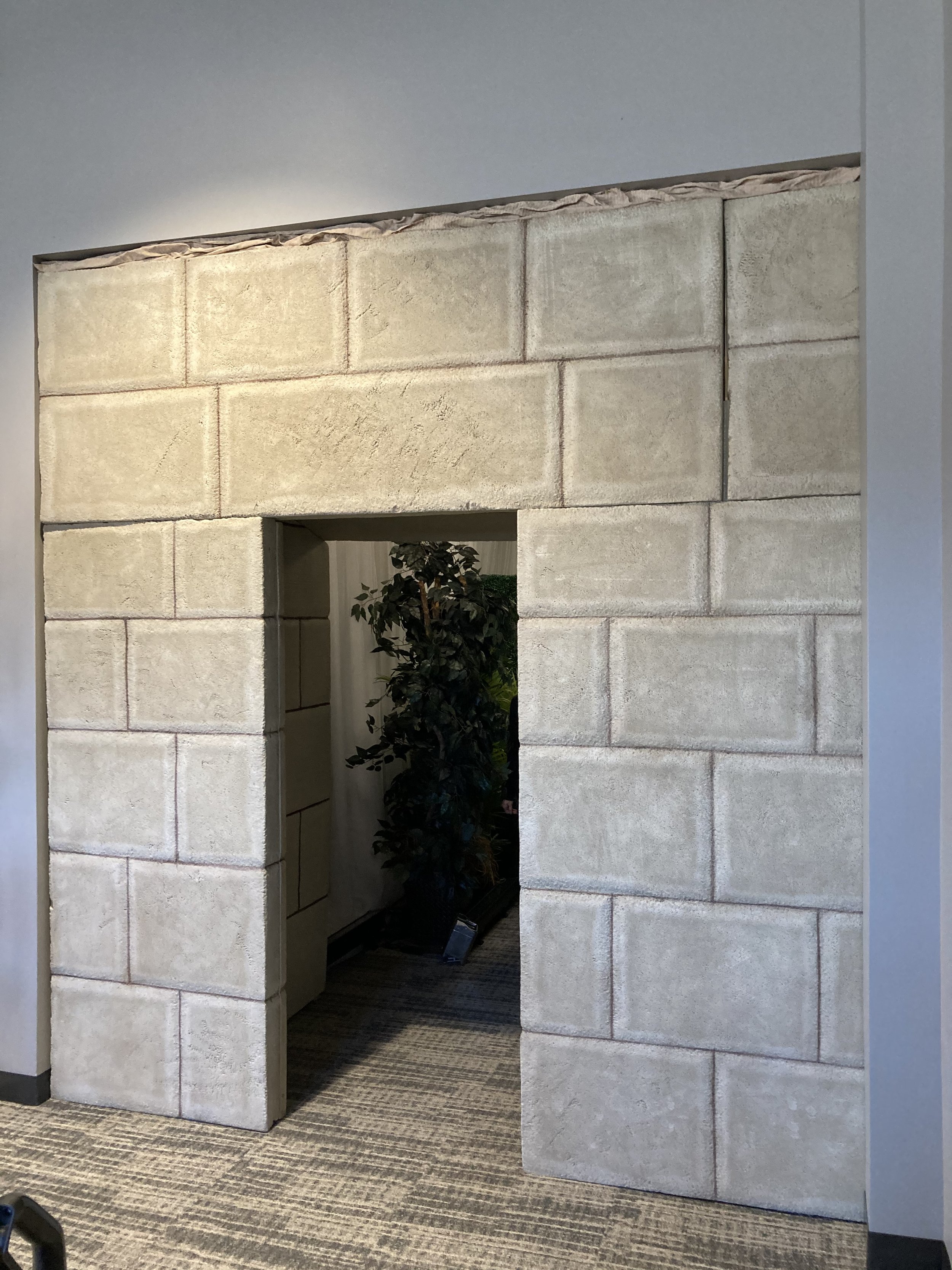 Decorative Wall Installation, commercial installation by Custom Artisan Finishes