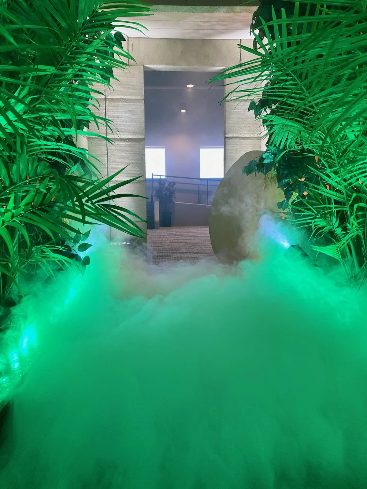 Decorative Wall Installation, commercial installation by Custom Artisan Finishes