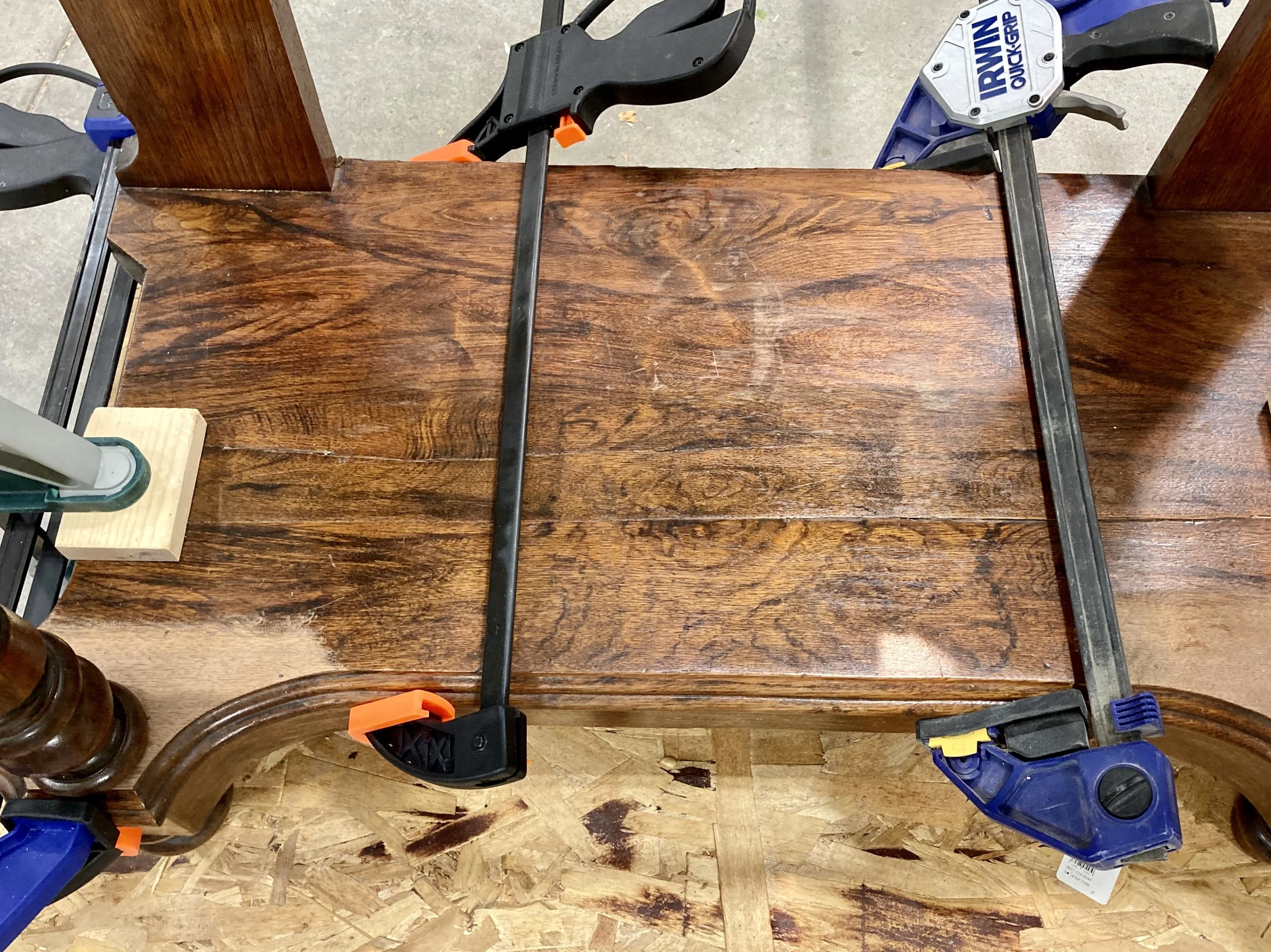 Historical furniture restoration by Custom Artisan Finishes in Omaha, Nebraska