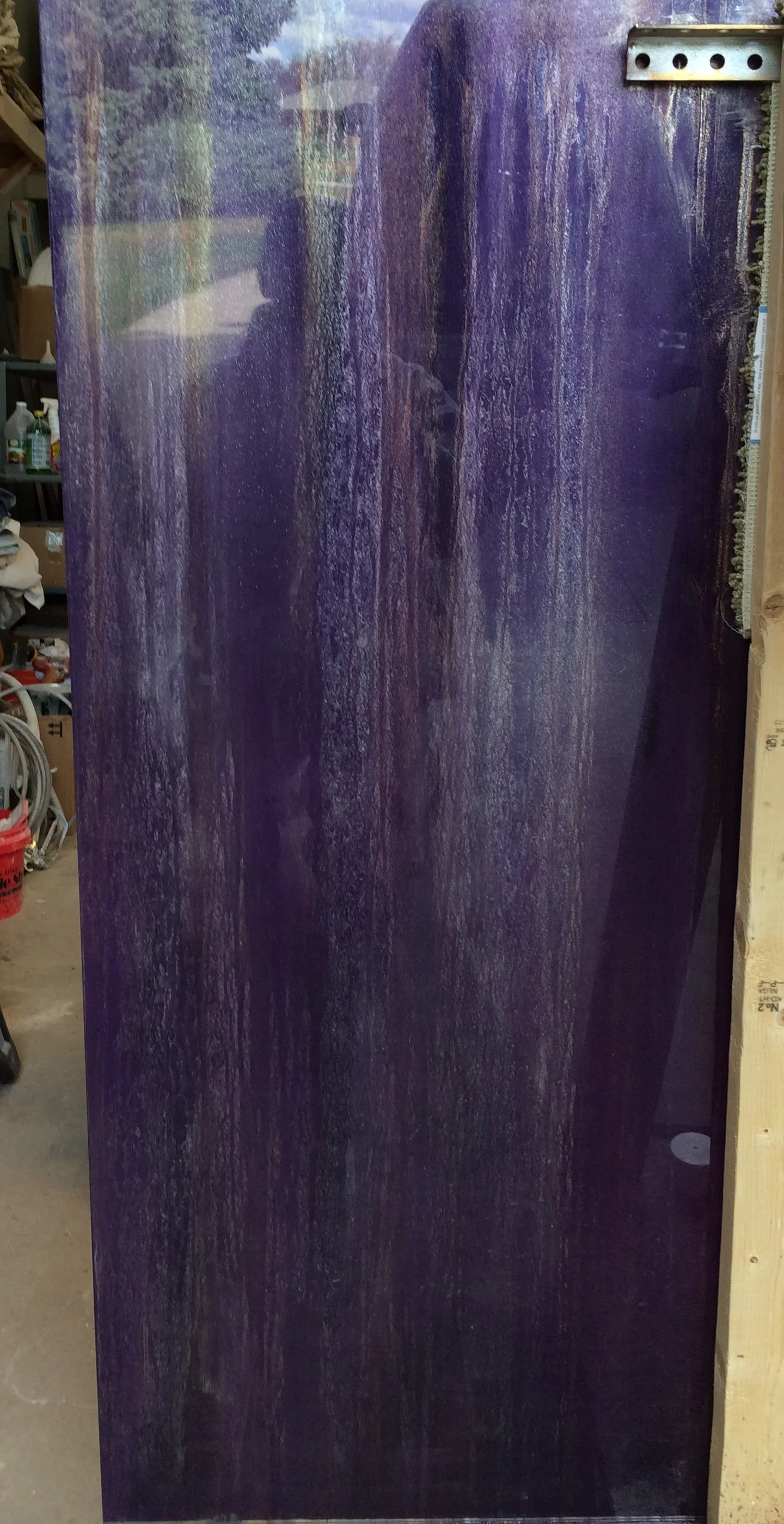 Residential fireplace finish by Custom Artisan Finishes in Omaha, Nebraska 