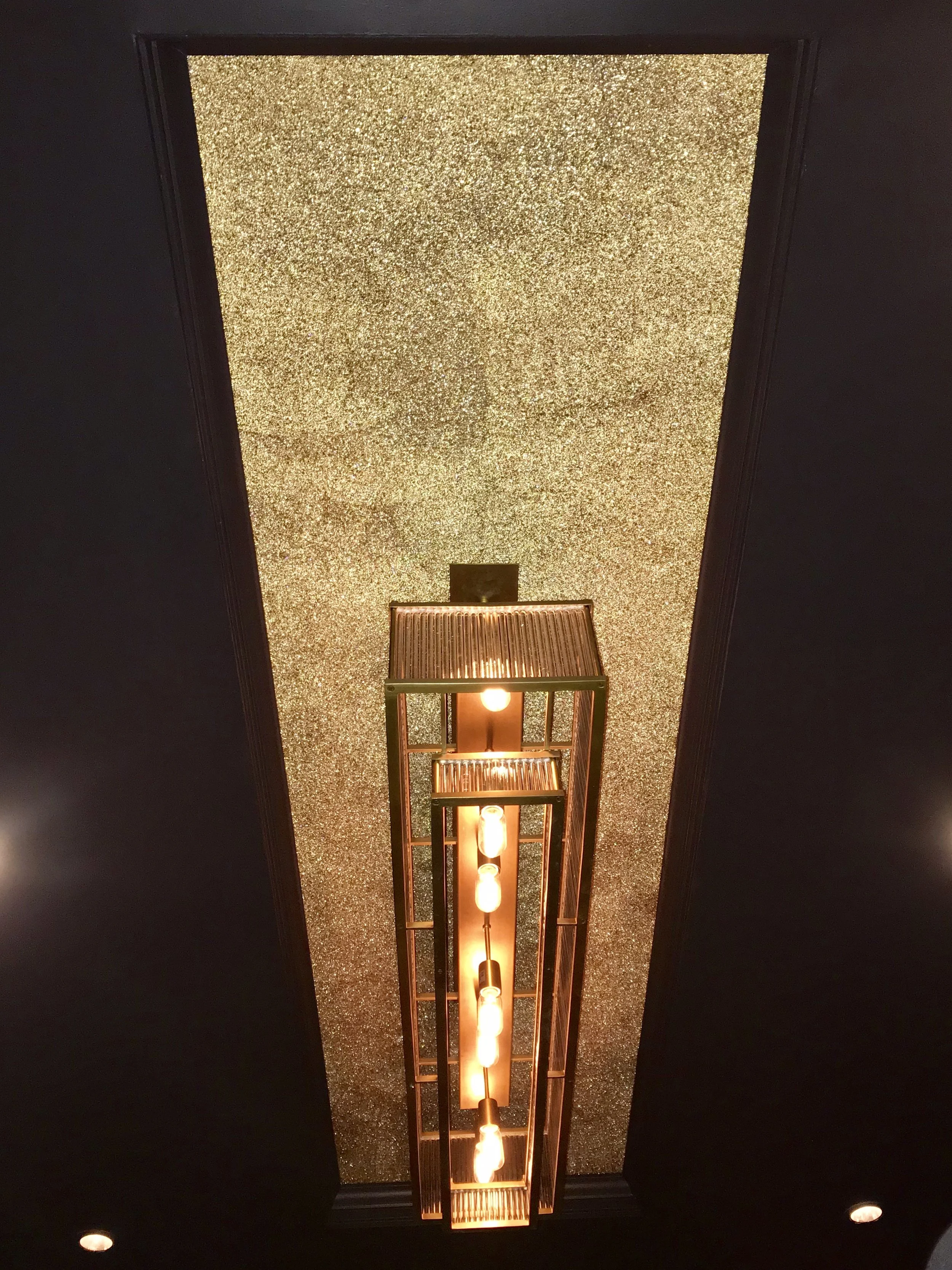 Glass Bead Mica Applications, residential decorative finishes by Custom Artisan Finishes in Omaha, Nebraska 