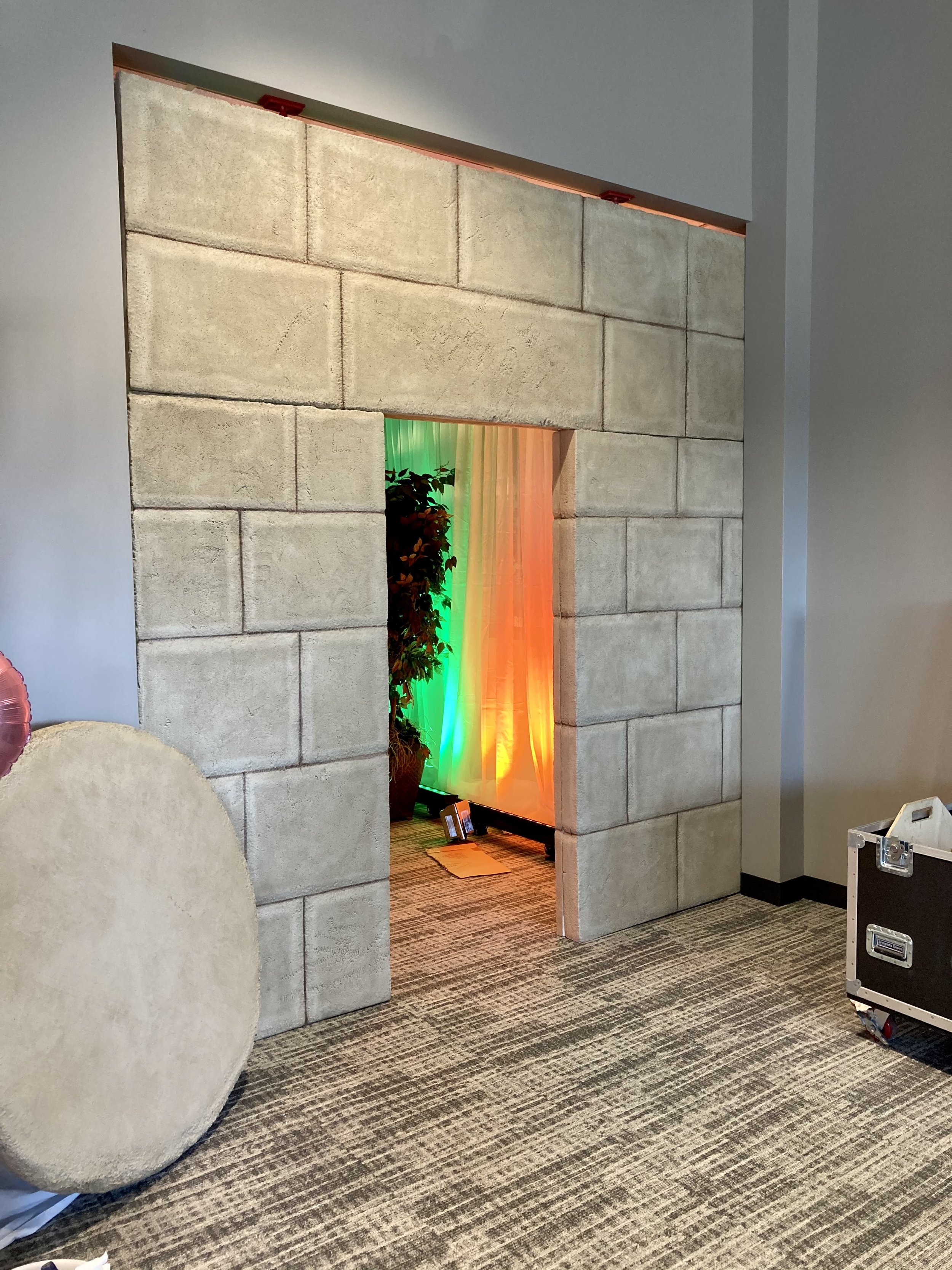 Decorative Wall Installation, commercial installation by Custom Artisan Finishes