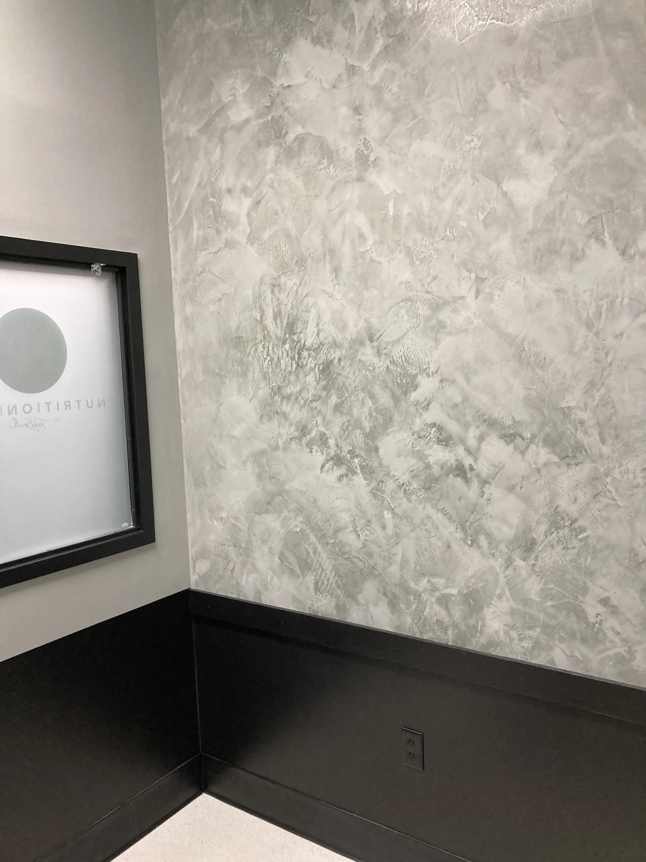Commercial Venetian Plaster by Custom Artisan Finishes in Omaha, Nebraska