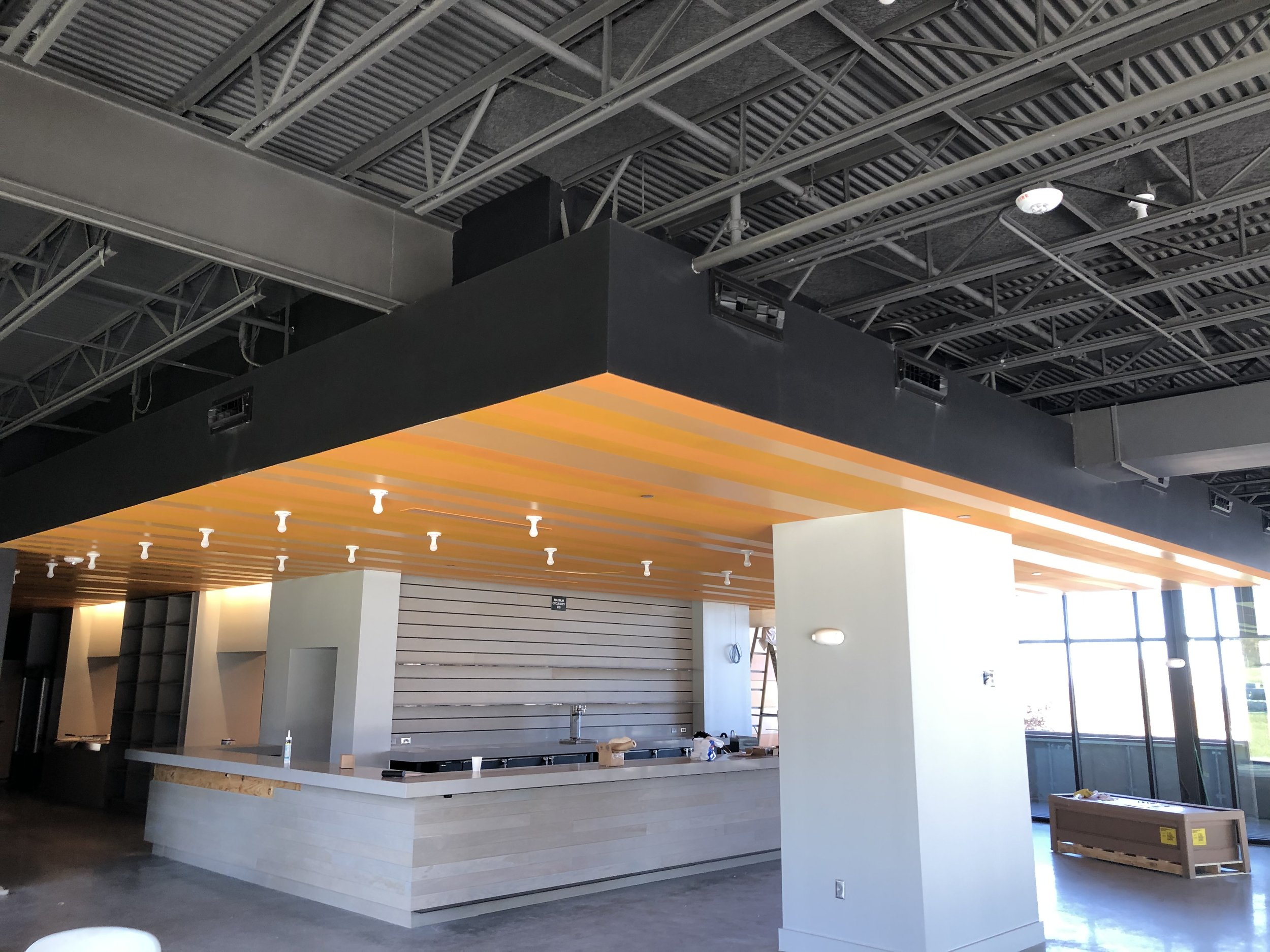 Highlander Commercial Installation by Custom Artisan Finishes in Omaha, Nebraska 