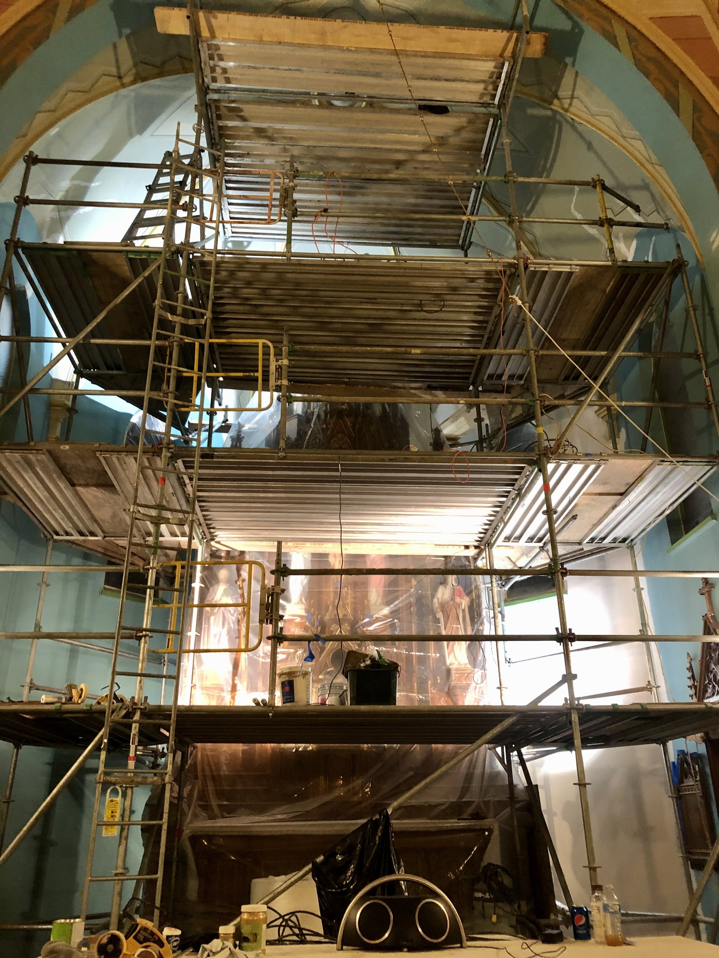 St. Michael's Church Historical Restoration by Custom Artisan Finishes