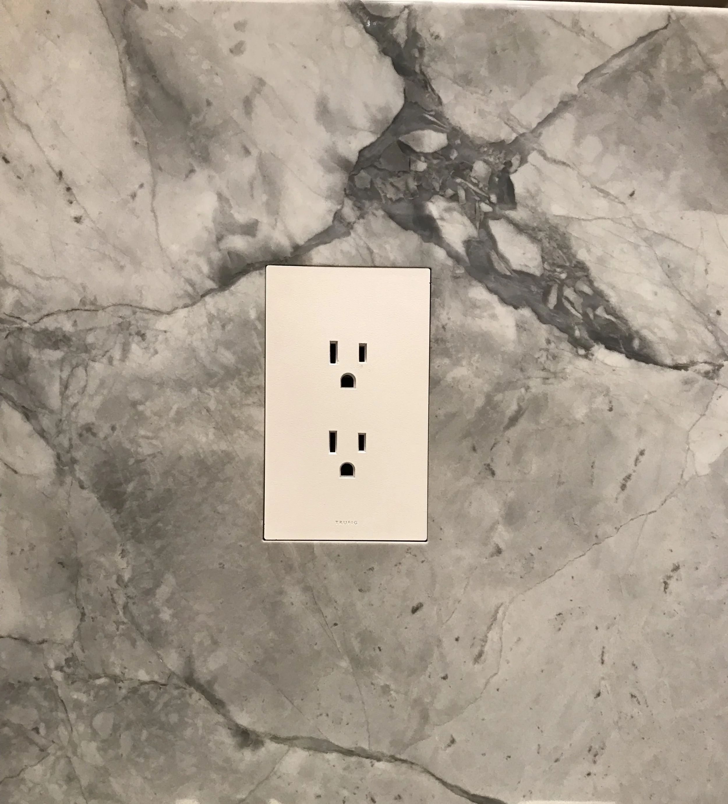 Hand Painted Outlet Covers by Custom Artisan Finishes 