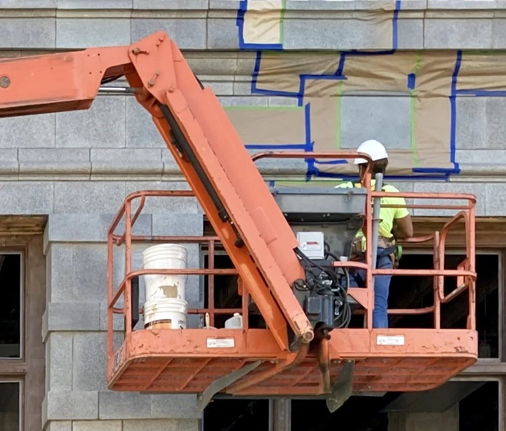 Terra Cotta Block Restoration, commercial restoration by Custom Artisan Finishes
