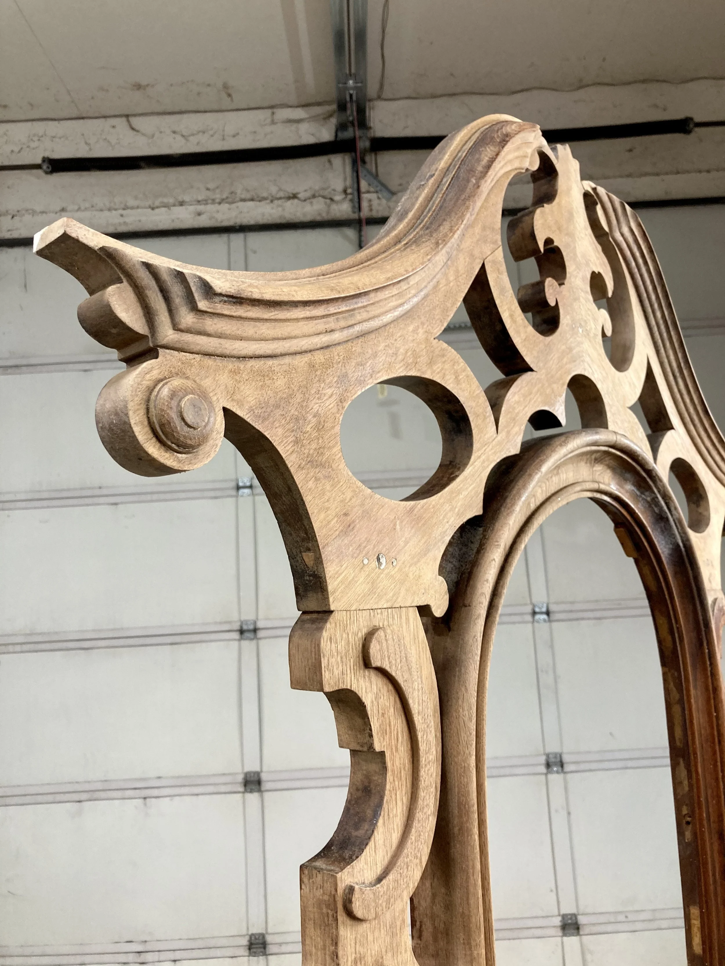 Historical furniture restoration by Custom Artisan Finishes in Omaha, Nebraska