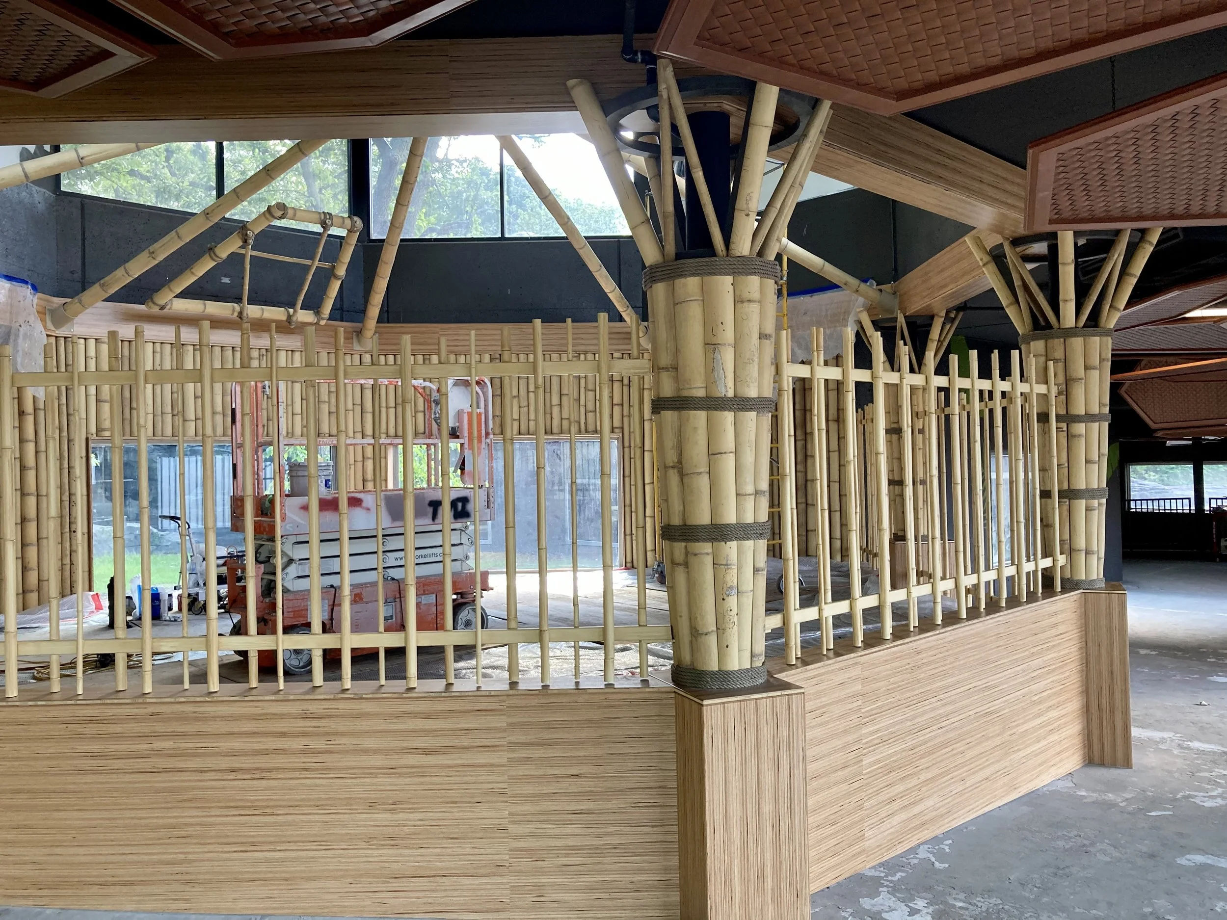 Gorilla Enclosure Installation at the Henry Doorly Zoo by Custom Artisan Finishes in Omaha, Nebraska