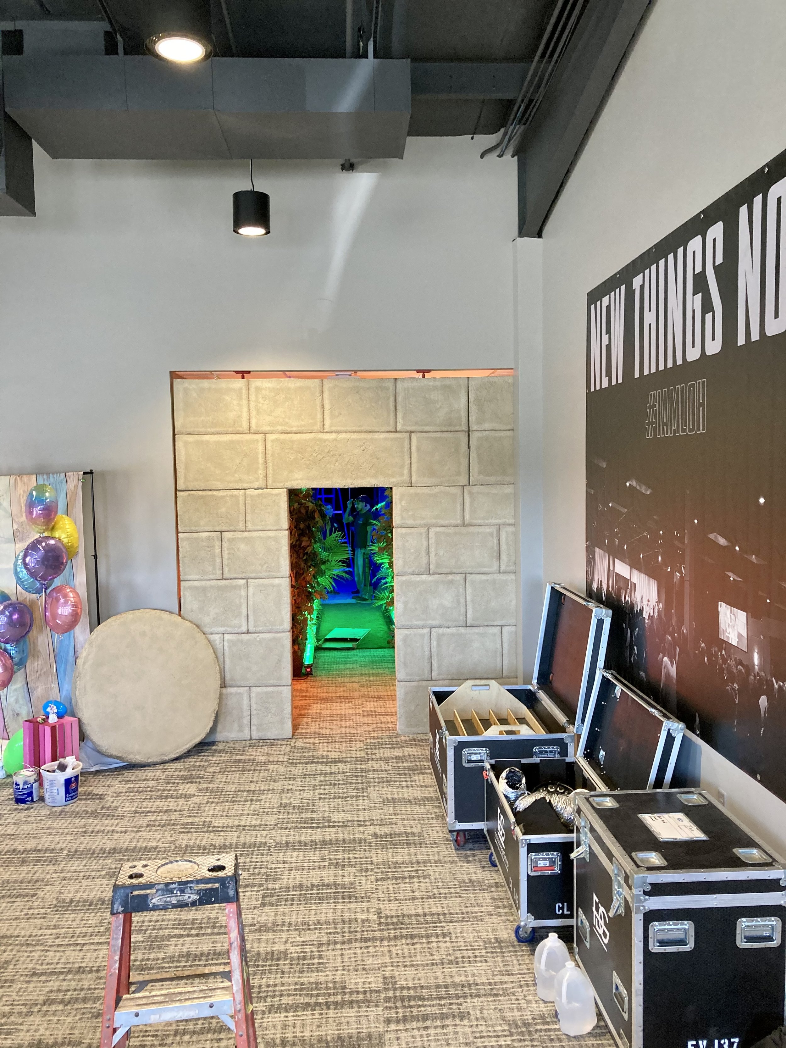 Decorative Wall Installation, commercial installation by Custom Artisan Finishes