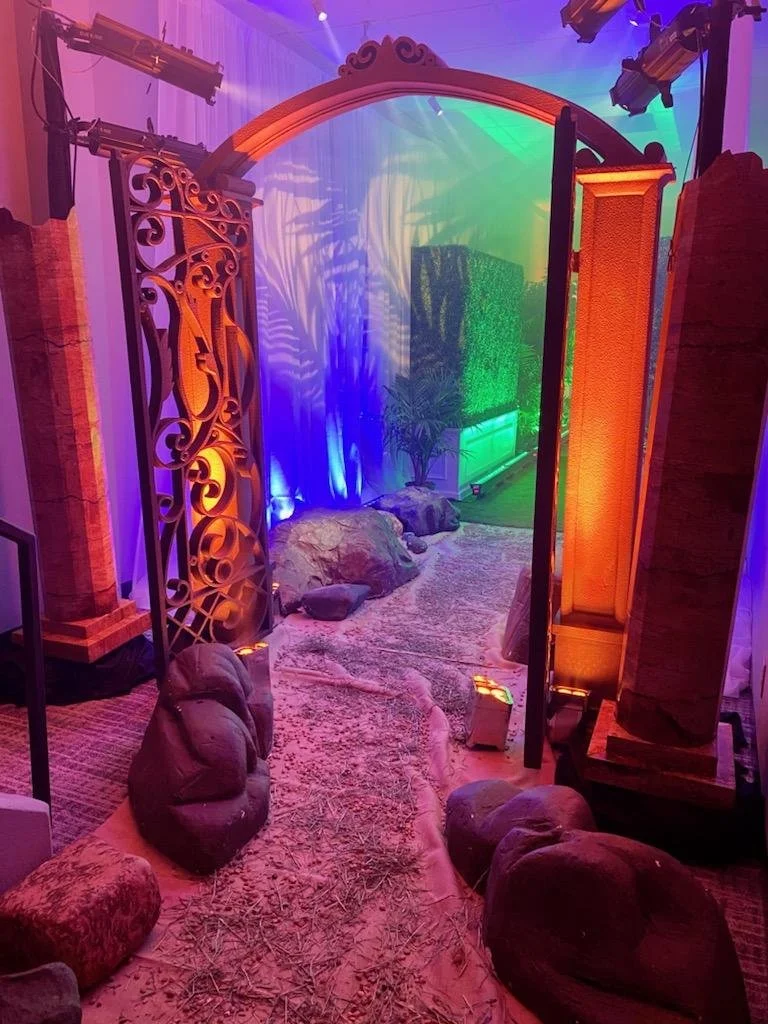 Decorative Wall Installation, commercial installation by Custom Artisan Finishes