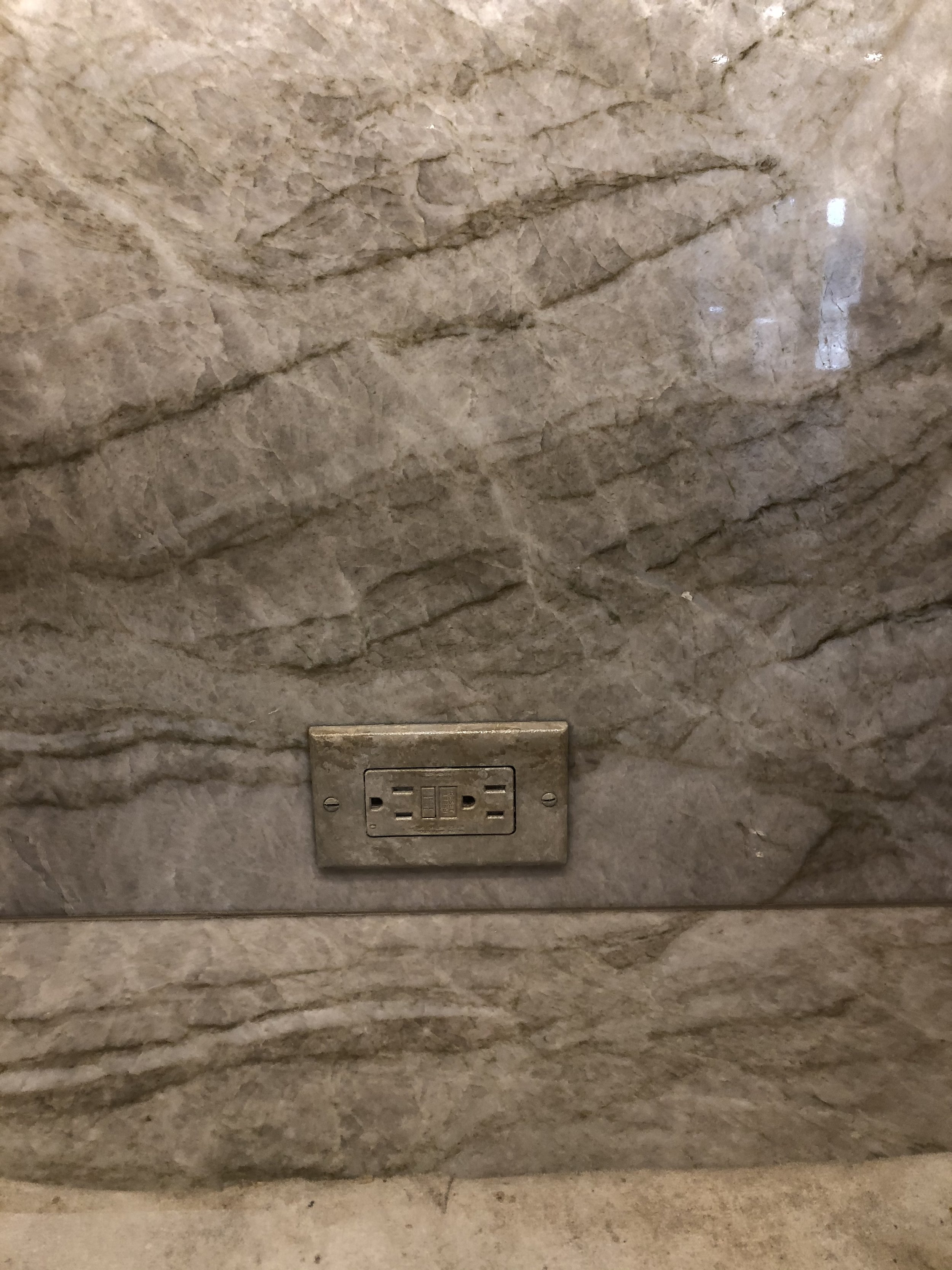 Hand Painted Outlet Covers by Custom Artisan Finishes 