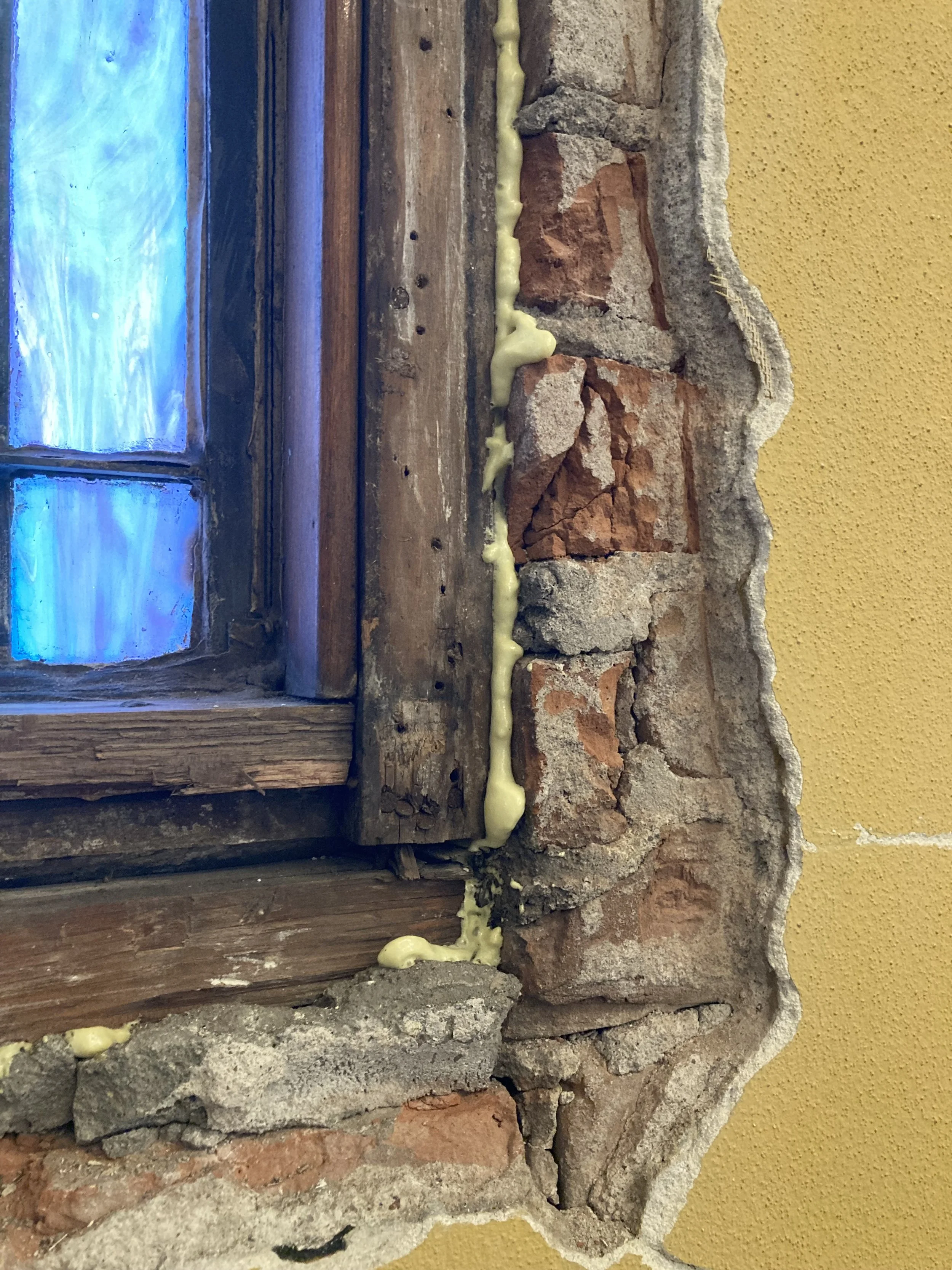 Our Savior’s Lutheran Church restoration, Historical Restoration, gilding, gold leafing, moulding, painting, masonry repair by Custom Artisan Finishes in Omaha, Nebraska 