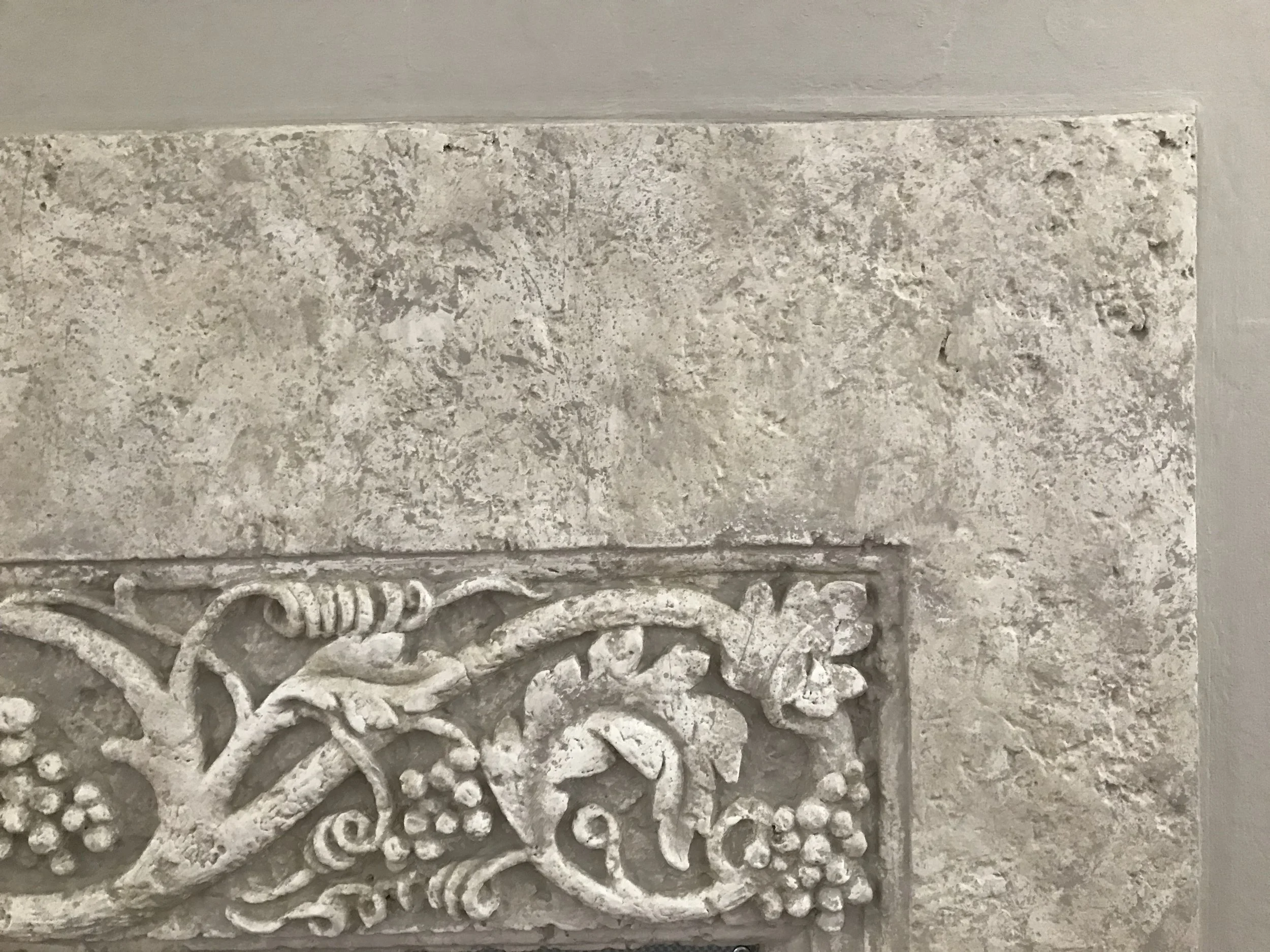 Residential fireplace finish by Custom Artisan Finishes in Omaha, Nebraska 