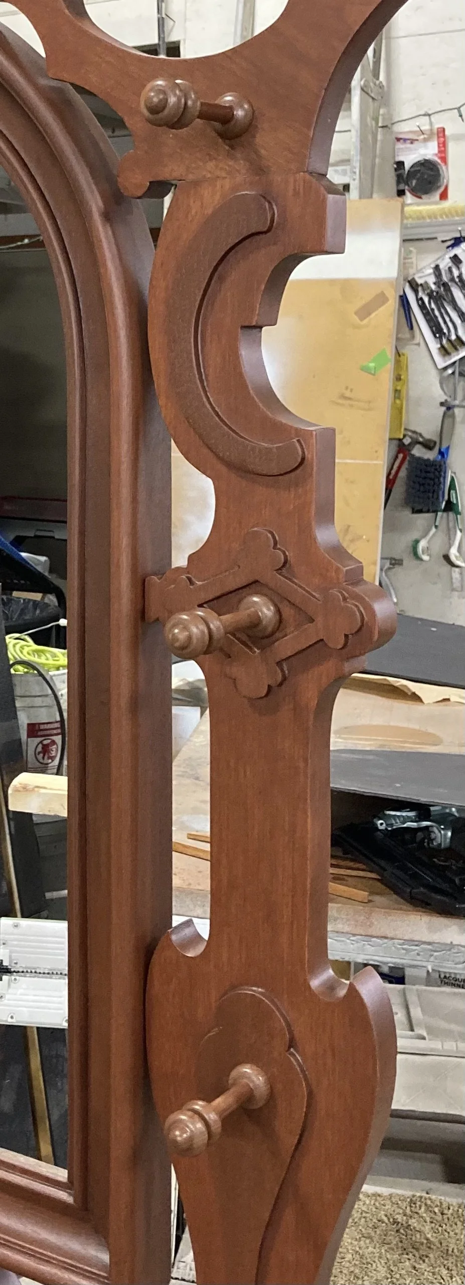 Historical furniture restoration by Custom Artisan Finishes in Omaha, Nebraska