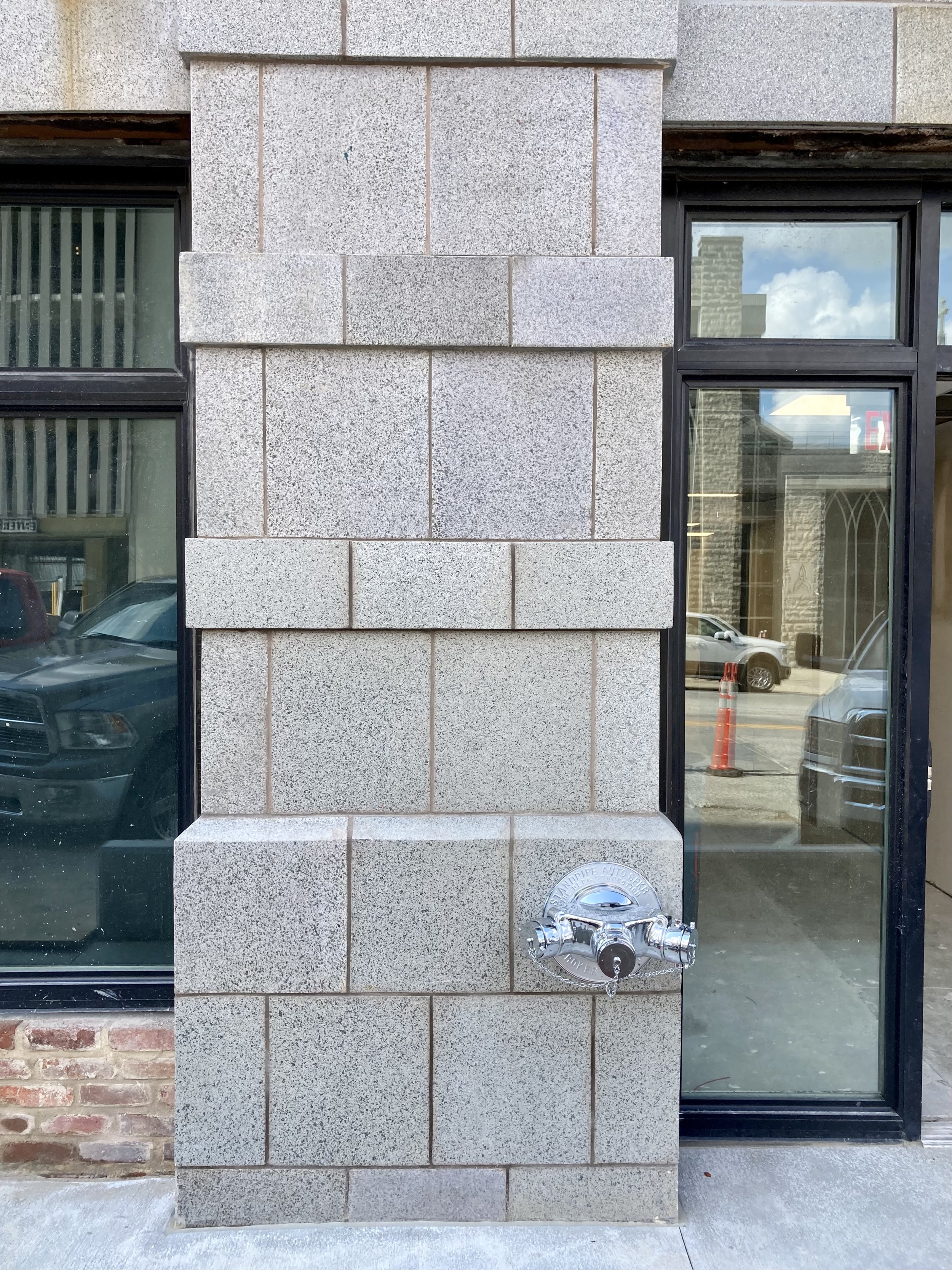 Terra Cotta Block Restoration, commercial restoration by Custom Artisan Finishes